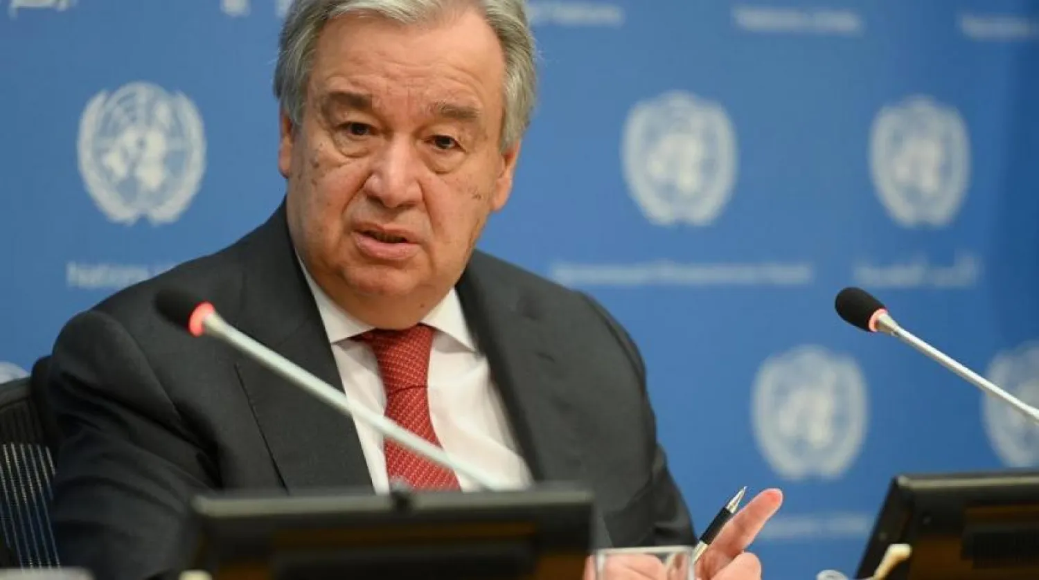 UN Secretary-General Antonio Guterres. (AFP)
