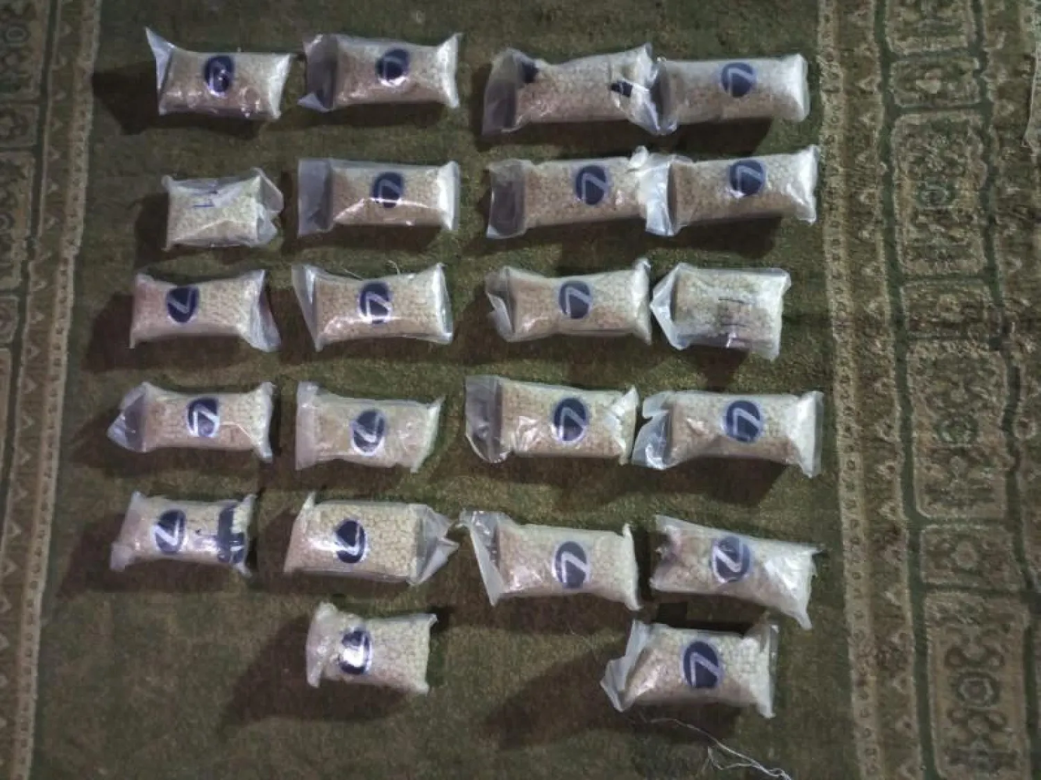 صور للمداهمات التي نفذتها الأجهزة الأمنية الأردنية لمواقع تجار المخدرات (الشرق الأوسط)