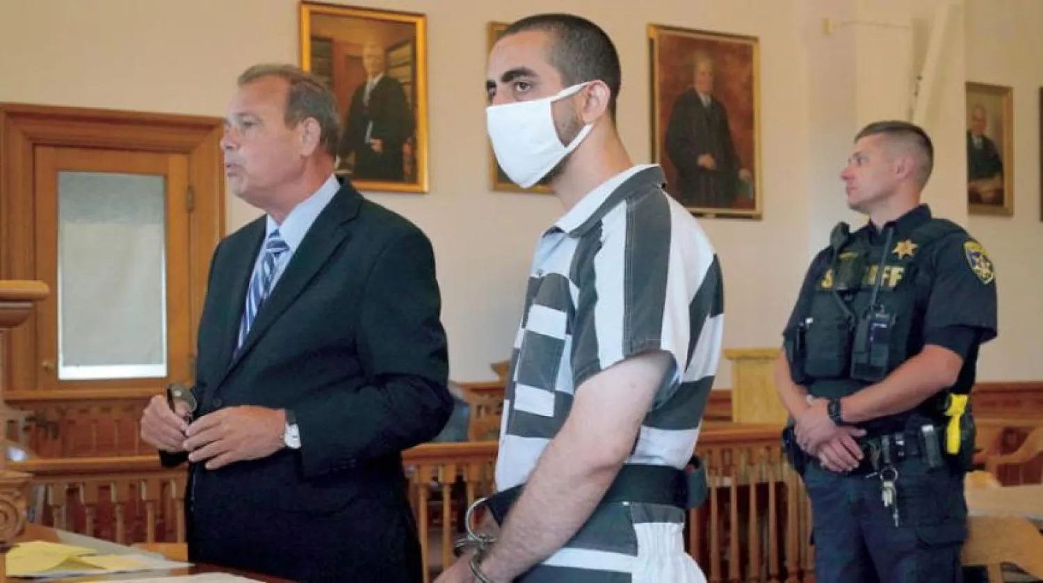 Hadi Matar Cumartesi günü Mayville'de mahkeme karşısına çıkarıldı