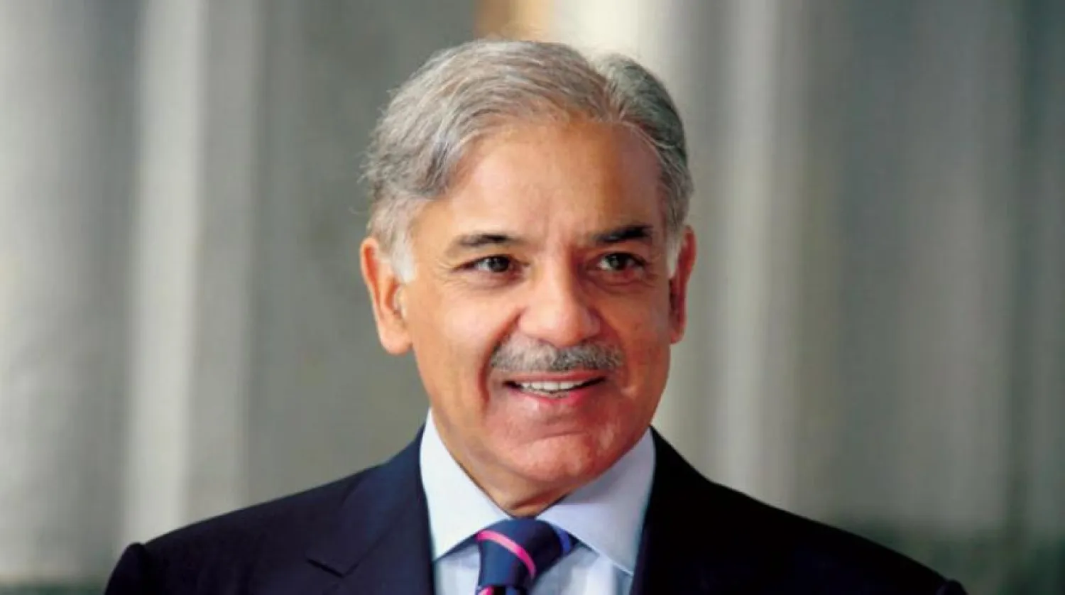 Pakistani Prime Minister Shehbaz Sharif. (Asharq Al-Awsat)
