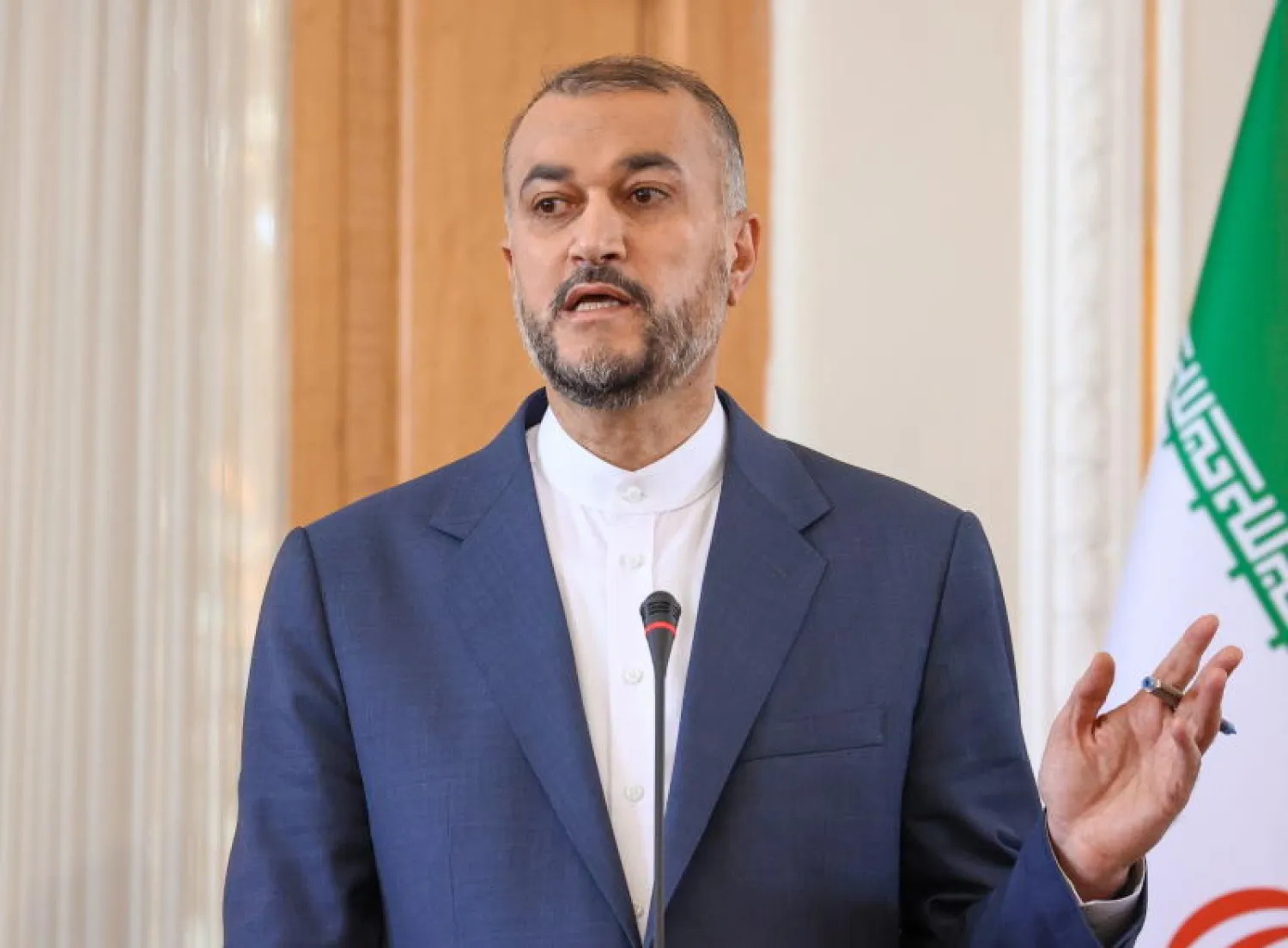 وزير الخارجية الإيراني حسين أمير عبد اللهيان (إ.ب.أ)