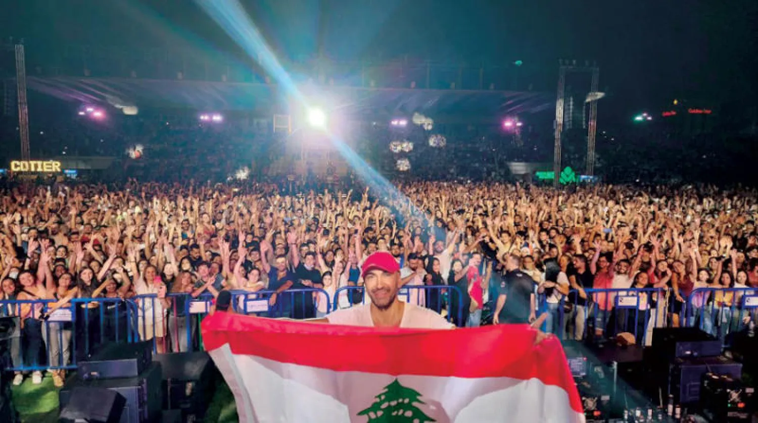 رودج يحمل لبنان في قلبه (حسابه على «إنستغرام»)