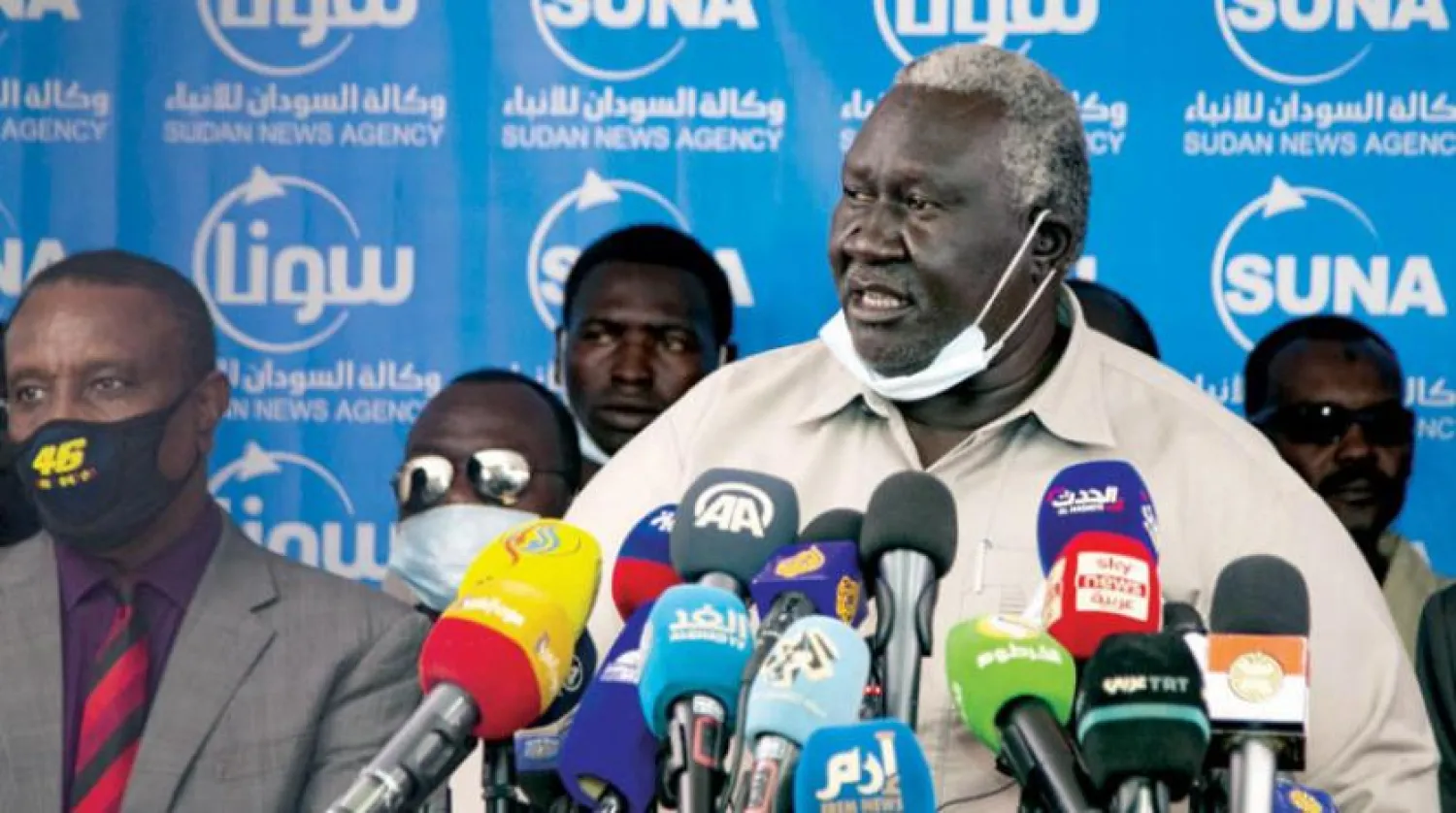 Sudan Halk Kurtuluş Hareketi-Kuzey Başkanı Malik Akar. (Getty Images) 