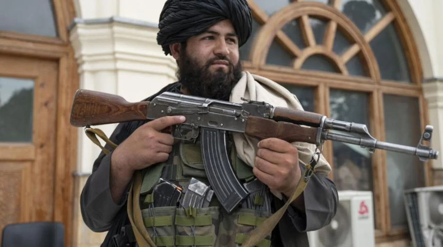A Taliban fighter on duty in Kabul at the weekend Wakil KOHSAR AFP
