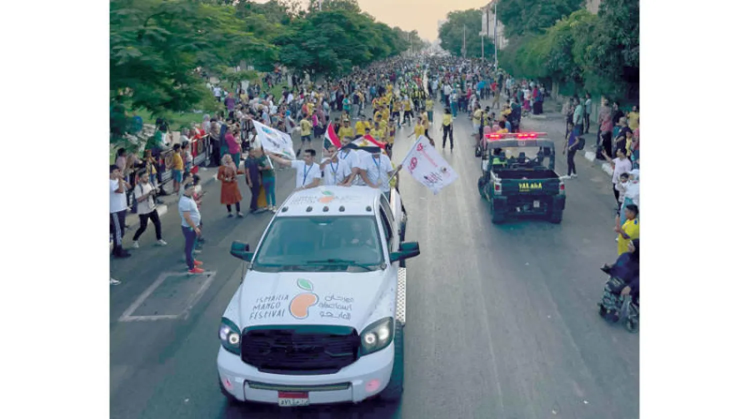 شوارع الإسماعيلية تحتفل بمهرجان المانجو (الشرق الأوسط)