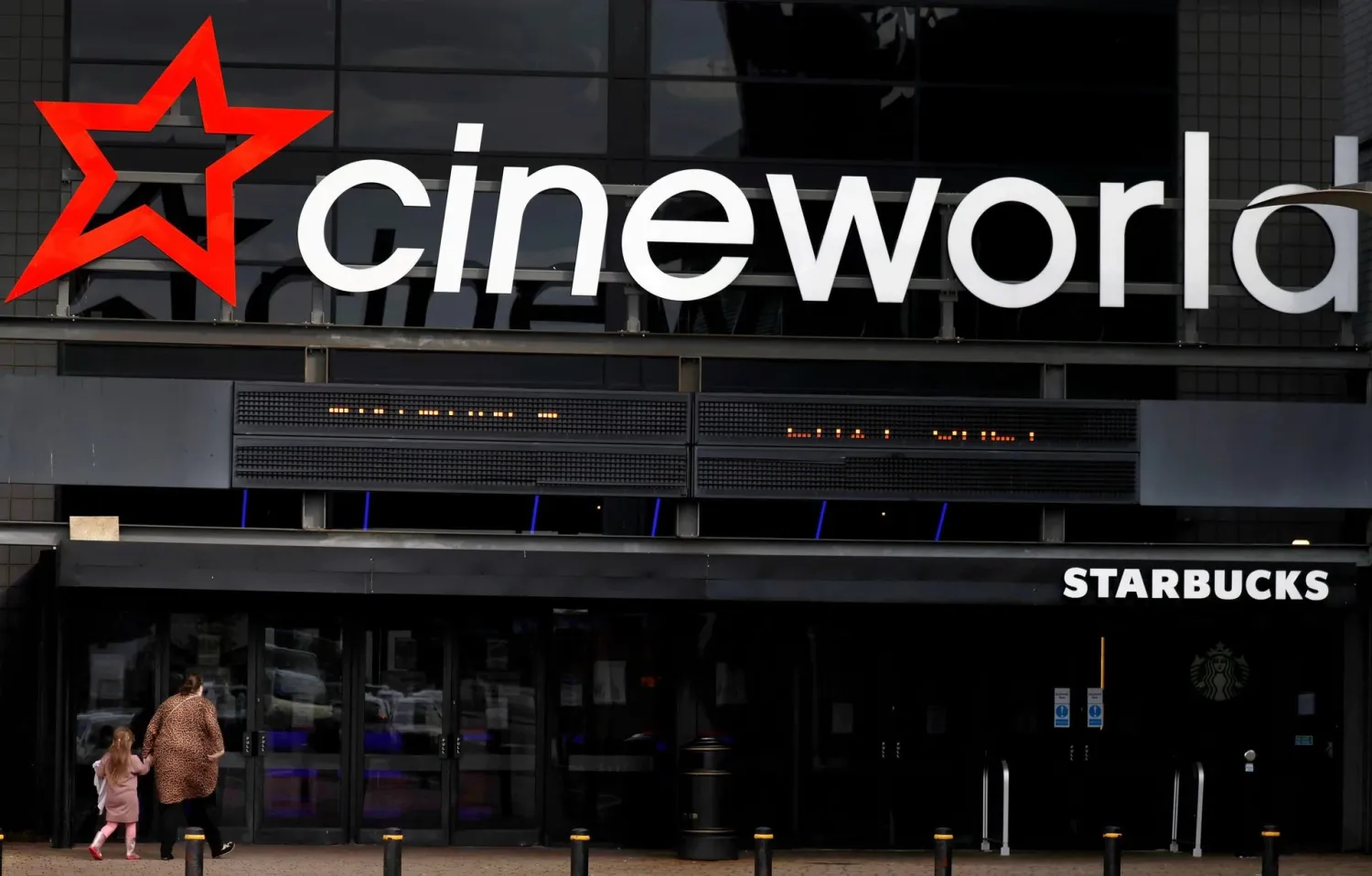A Cineworld cinema near Manchester, Britain, October 4, 2020. REUTERS/Phil Noble
