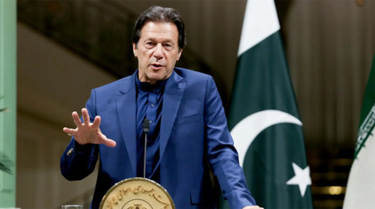 عمران خان في صورة تعود إلى 13 أكتوبر 2019 (د.ب.أ)