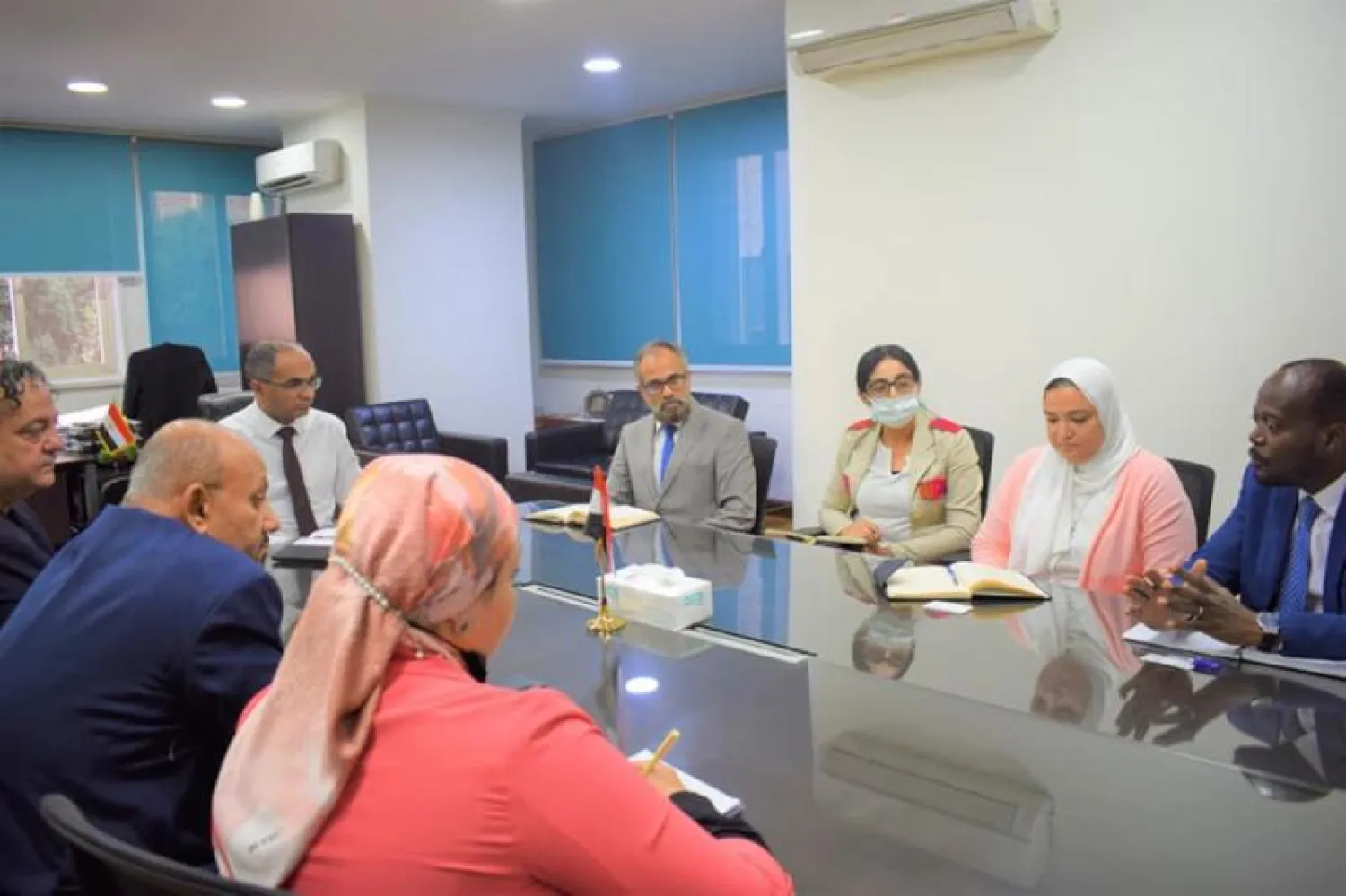 مسؤولو وزارة الإسكان المصريةت يبحثون مع بعثة البنك الدولي في مشروعات قطاع مياه الشرب (وزارة الإسكان)