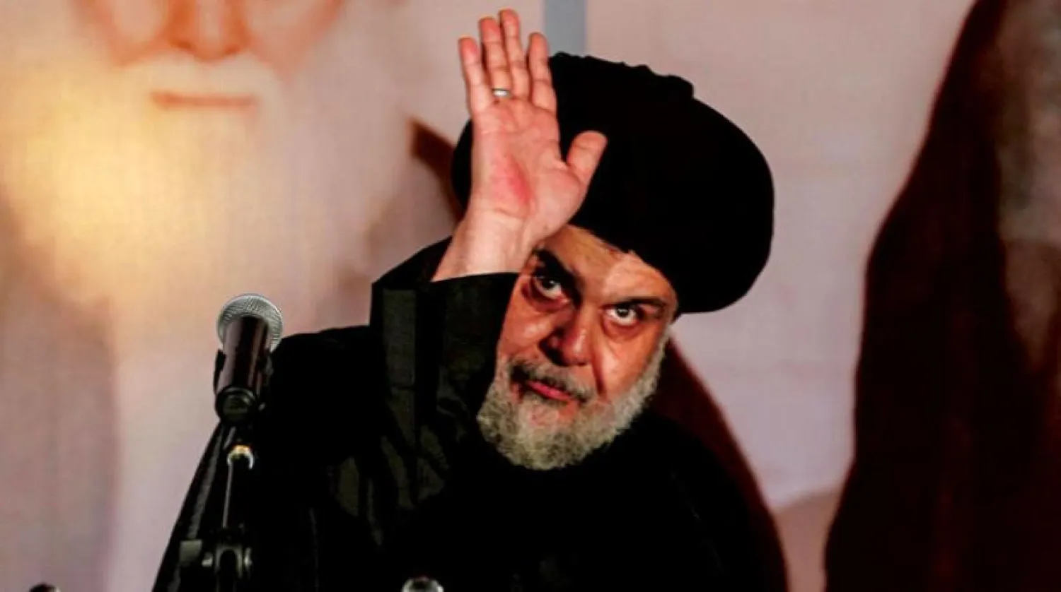 Şii lider Mukteda es-Sadr (AFP)