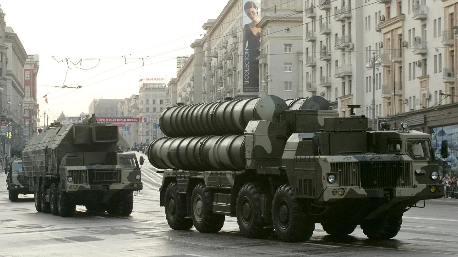The S-300 anti-aircraft missiles system is seen during a military parade in Moscow. (Reuters file photo)