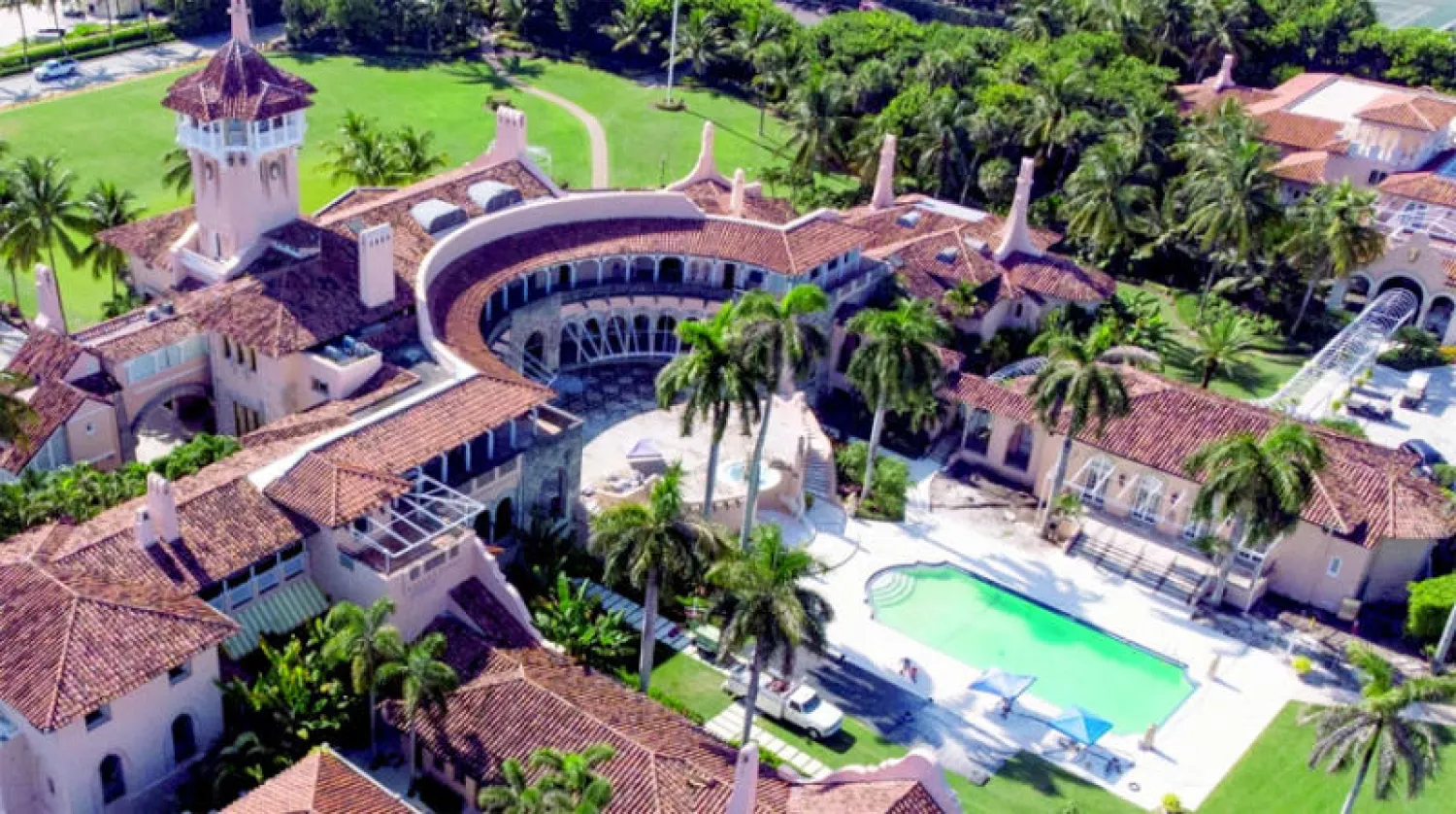 مقر إقامة ترمب في «بالم بيتش» (رويترز)