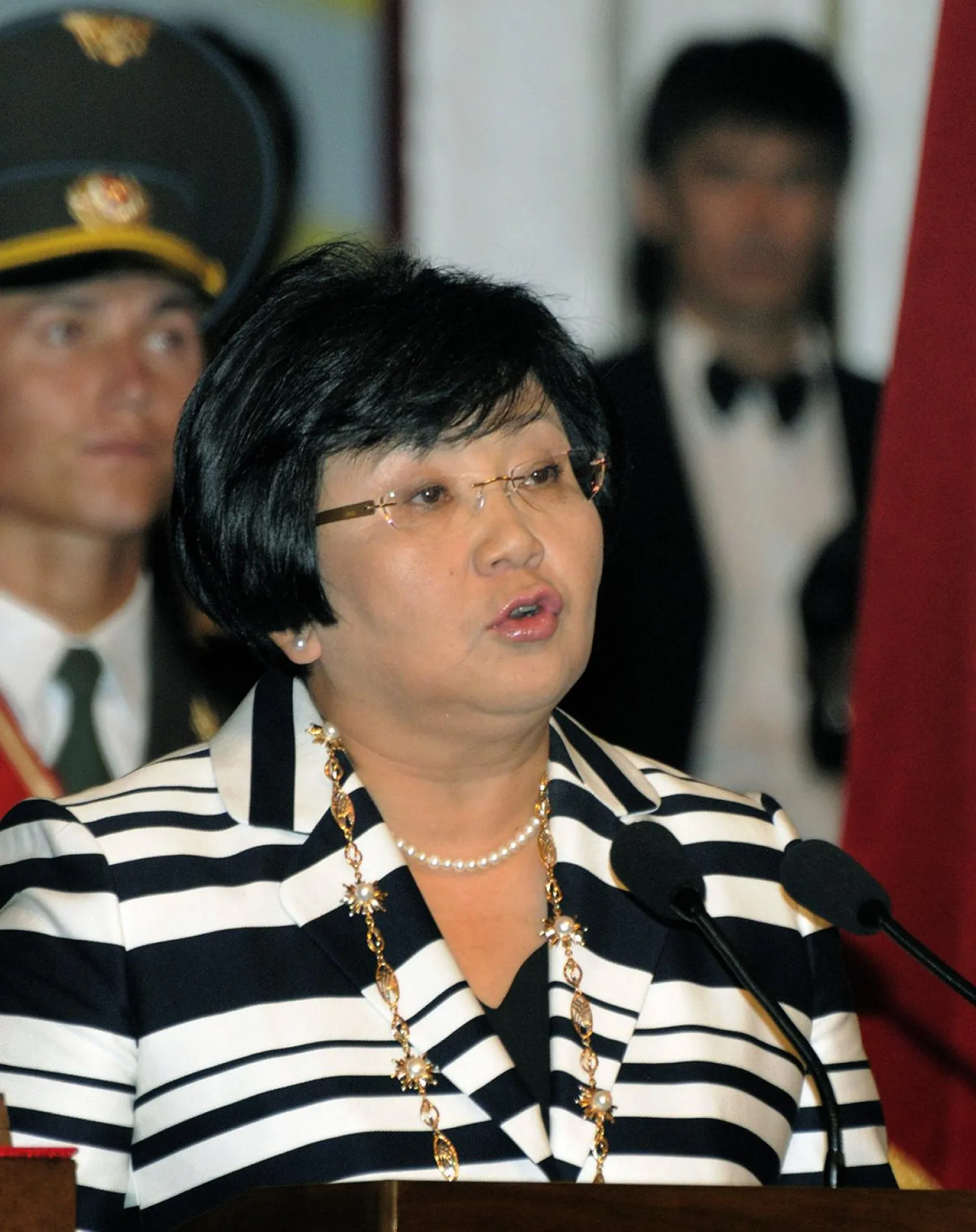 Roza Otunbayeva. File. | Photo Credit: AP

