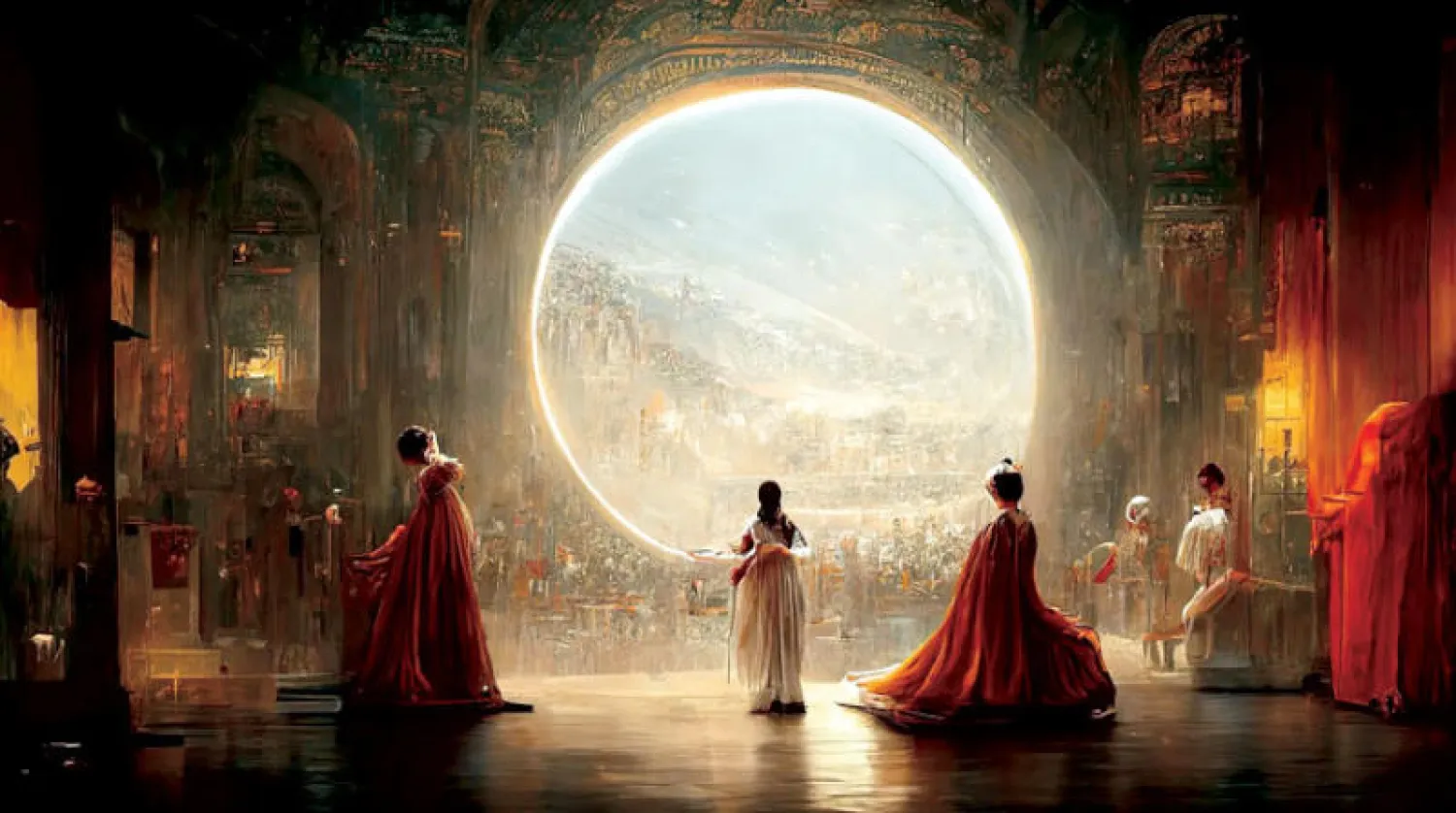 «تياتر دوبيرا سبيسيال» عمل بالذكاء الصناعي للفنان جيسون ألين