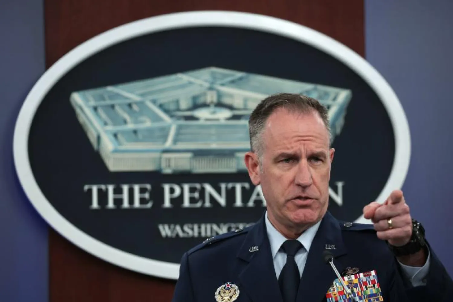 المتحدث باسم البنتاغون الجنرال بات رايدر (أ.ف.ب)