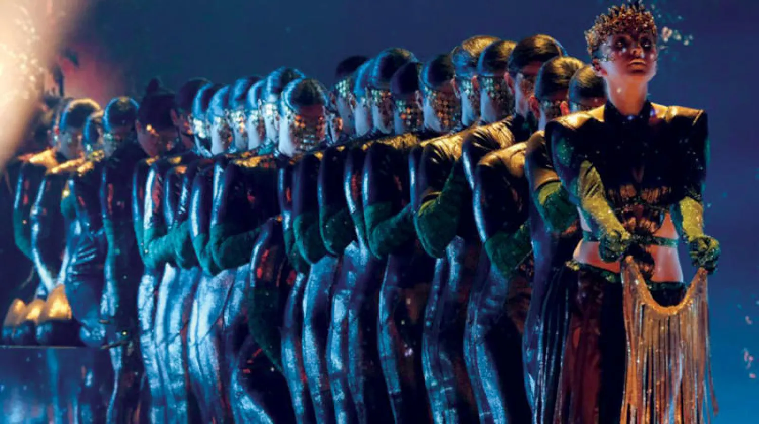 فرقة {ميّاس} في عرض مبهر وساحر في العروض النصف نهائية
