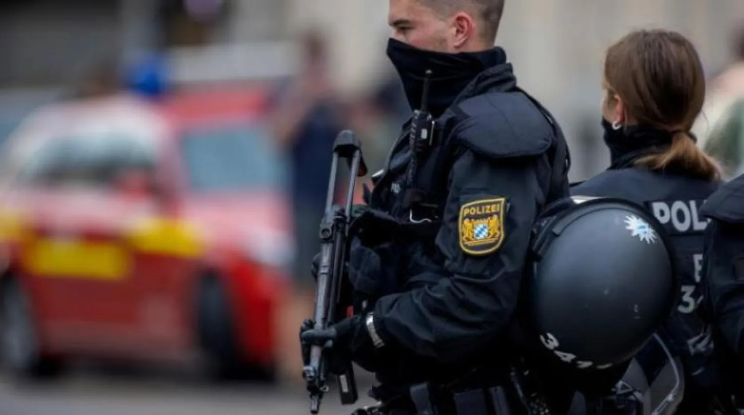 Berlin’deki Alman güvenlik birimleri. (Reuters arşiv)