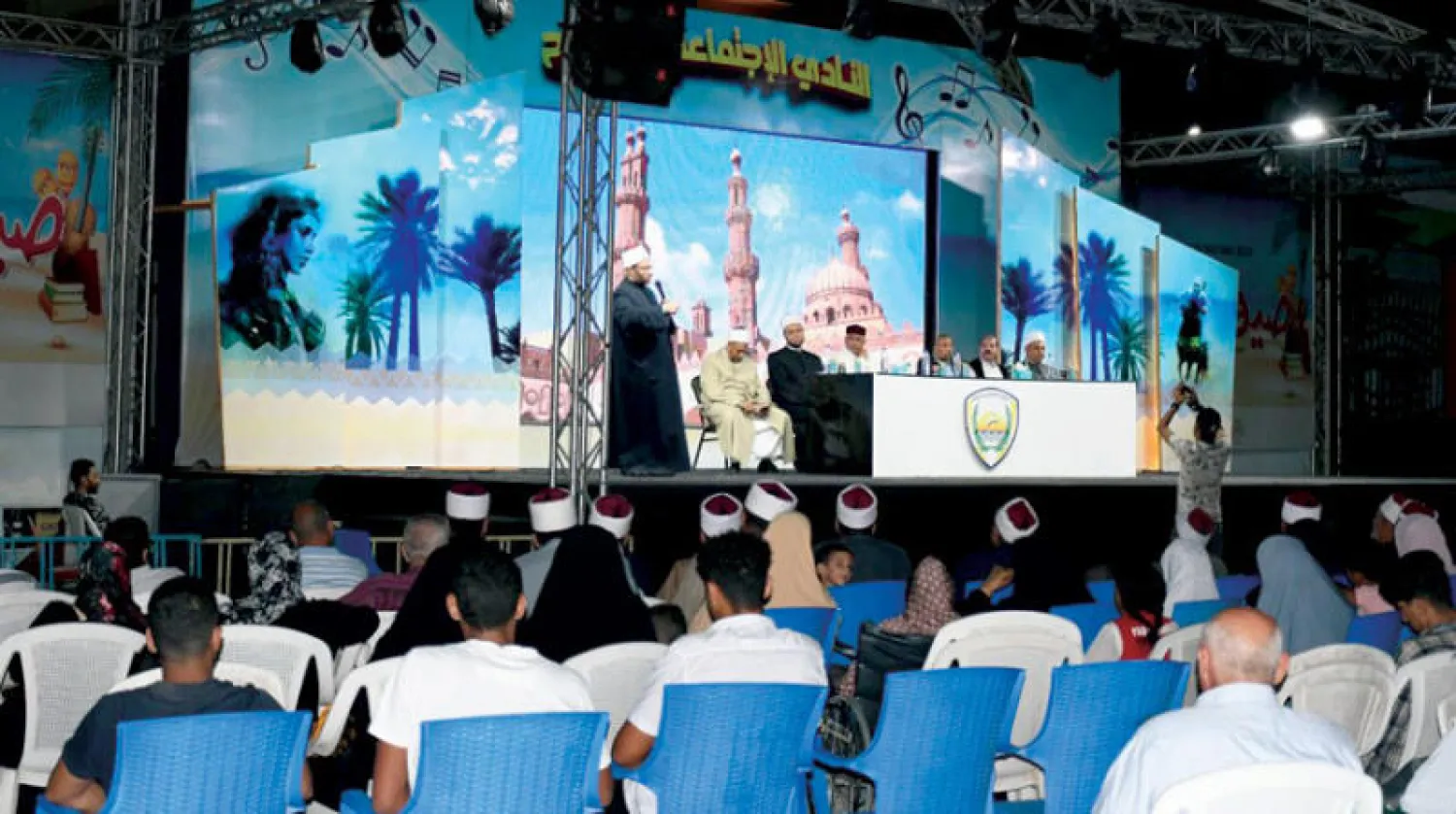 جانب من القافلة الدينية إلى محافظة مطروح (مجمع البحوث الإسلامية)