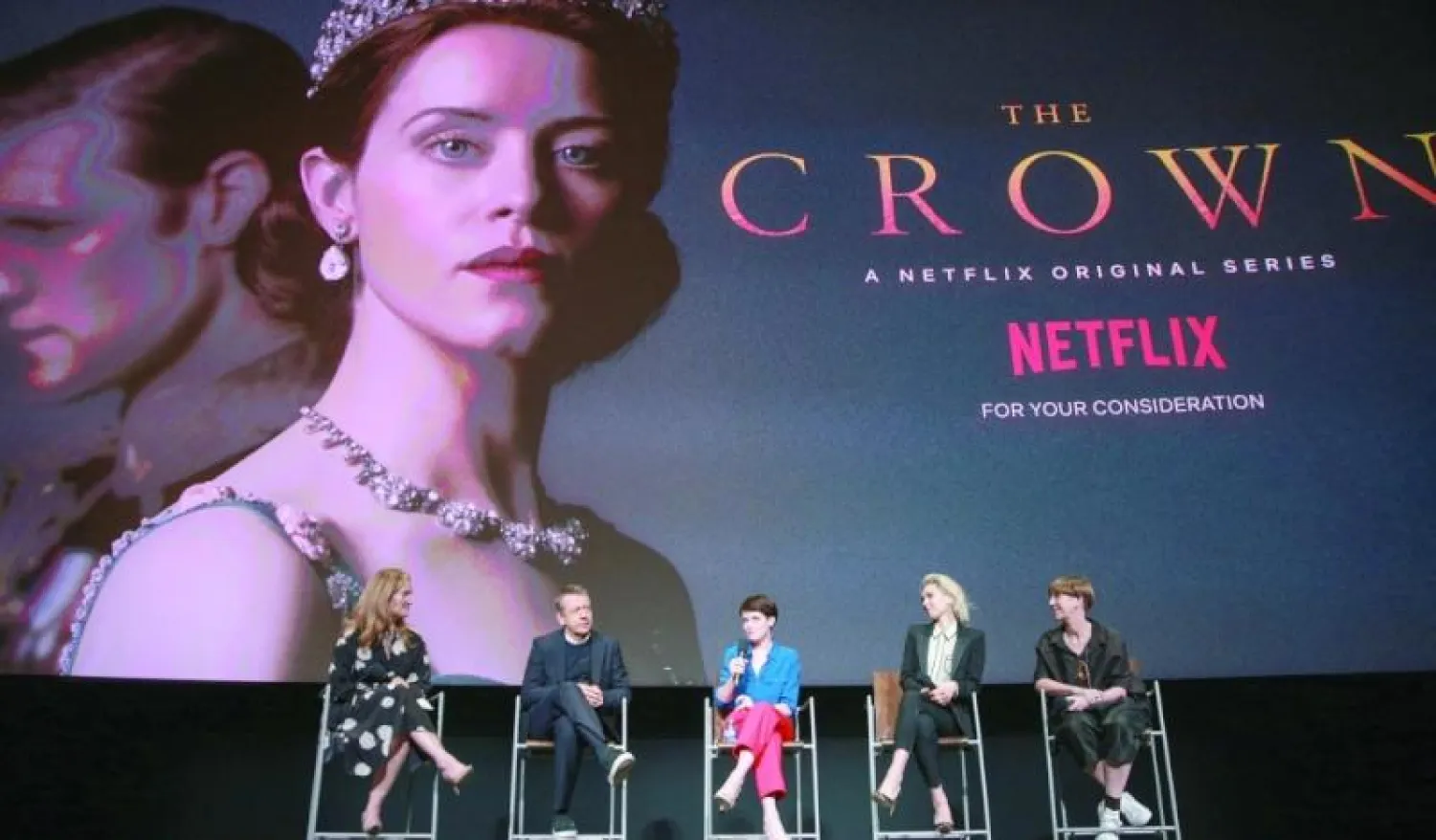 مسلسل ذي كراون الحائز على العديد الجوائز (أ.ف.ب)