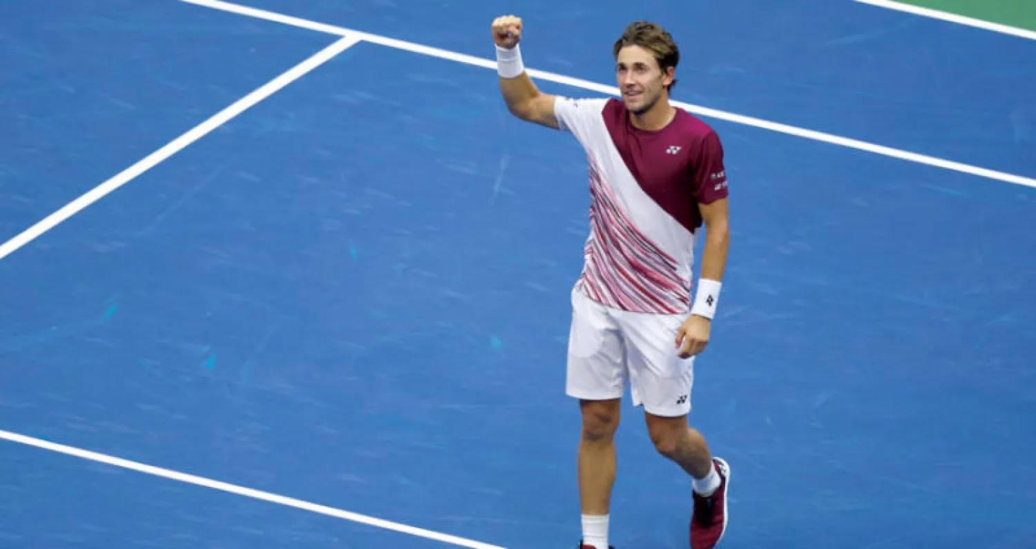 النرويجي كاسبر رود (أ.ف.ب)