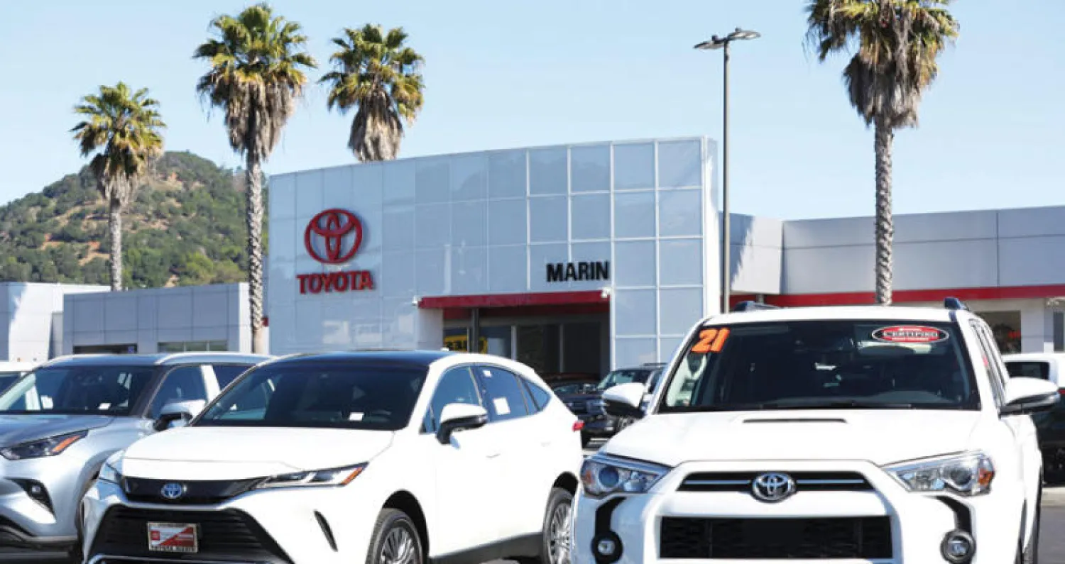 تراجعت أرباح تويوتا التشغيلية في 3 أشهر إلى 4.3 مليار دولار (أ.ف.ب)