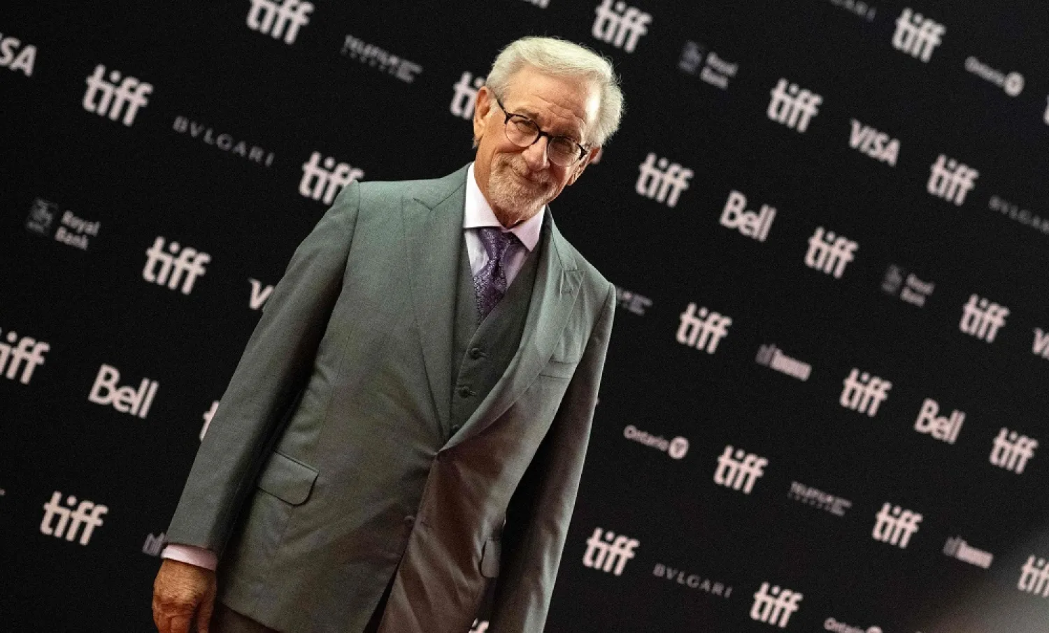 US filmmaker Steven Spielberg arrives for the premiere of "The Fabelmans” during the Toronto International Film Festival in Toronto, Canada, on September 10, 2022. (AFP)