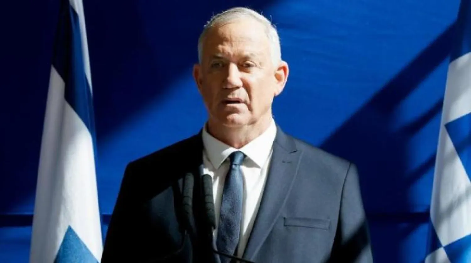 وزير الدفاع الإسرائيلي بيني غانتس (أ.ف.ب)