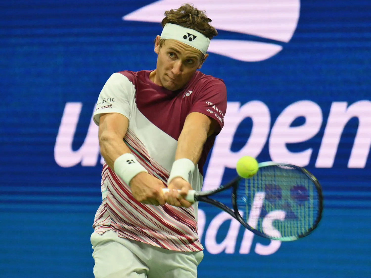 Norway's Casper Ruud will start his 2023 season in Auckland. ANGELA WEISS AFP
