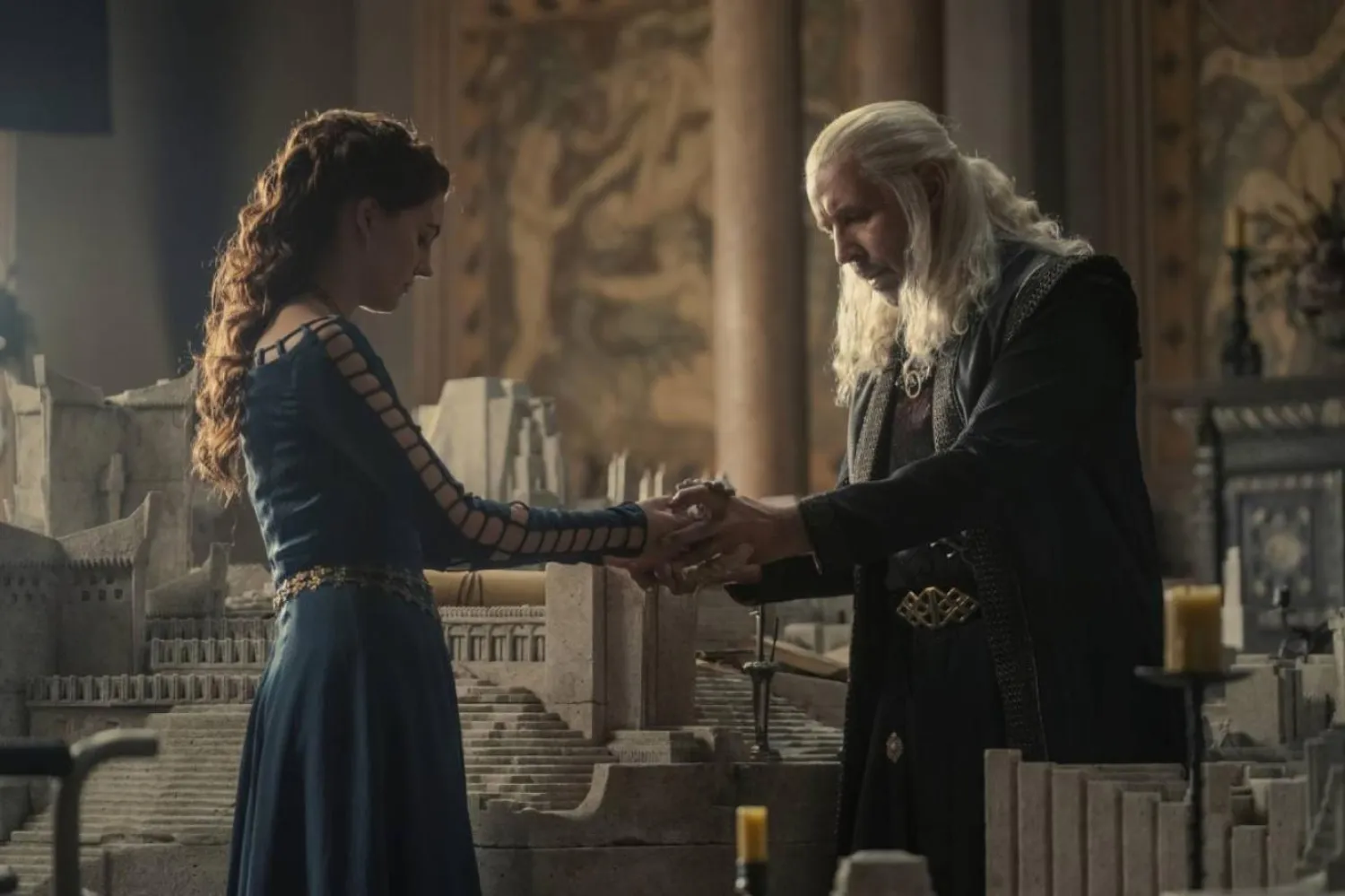 House of the Dragon'da Alicent Hightower'ın oğlu, üvey ablası Rhaenyra'yla taht için mücadele edecek (HBO)