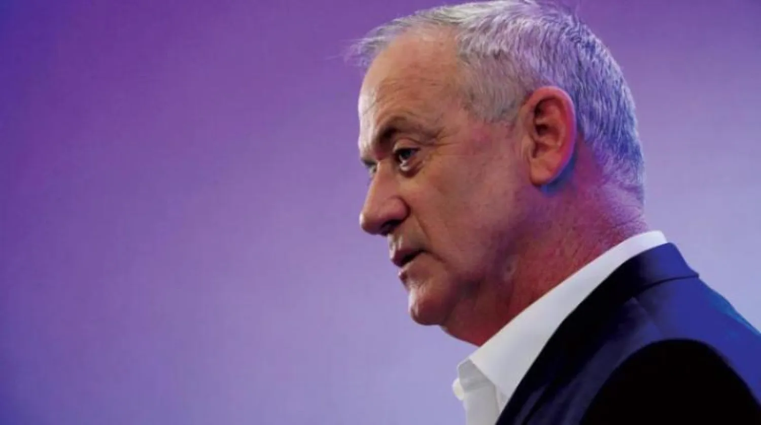 وزير الدفاع الإسرائيلي بيني غانتس (إ.ب.أ)