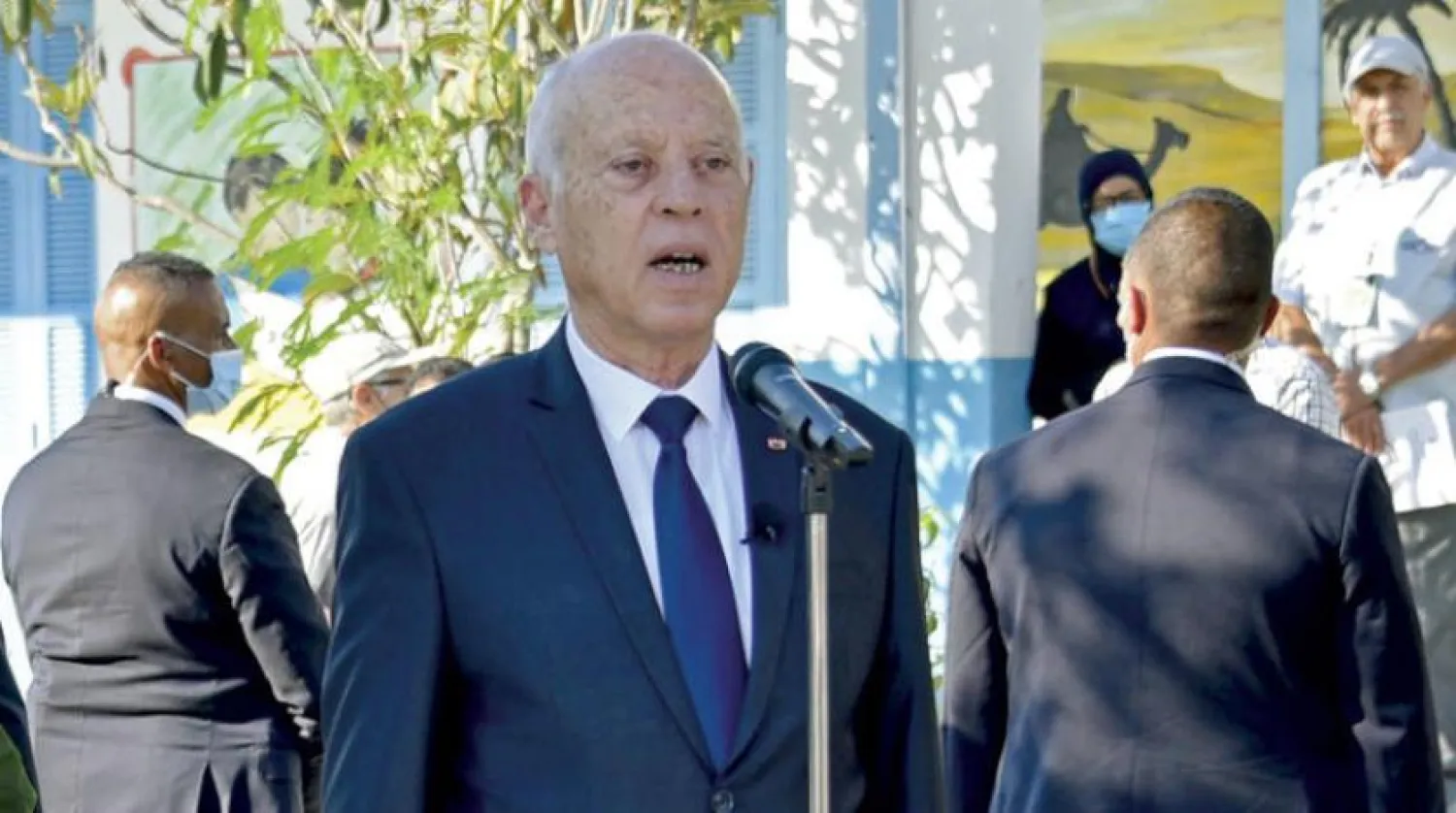 Tunus Cumhurbaşkanı Kays Said. (Reuters)