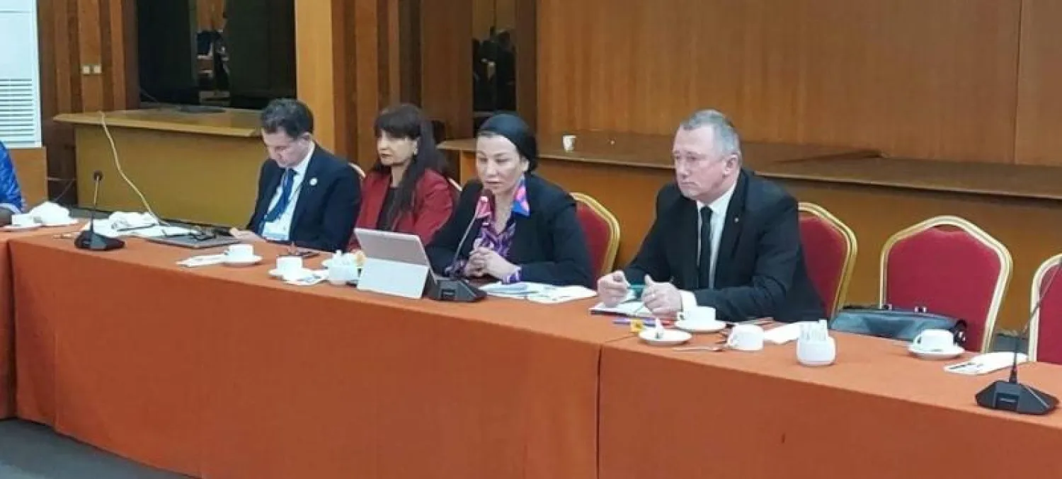 الوزيرة فؤاد خلال مشاركتها في مؤتمر وزراء البيئة الأفارقة (وزارة البيئة المصرية)