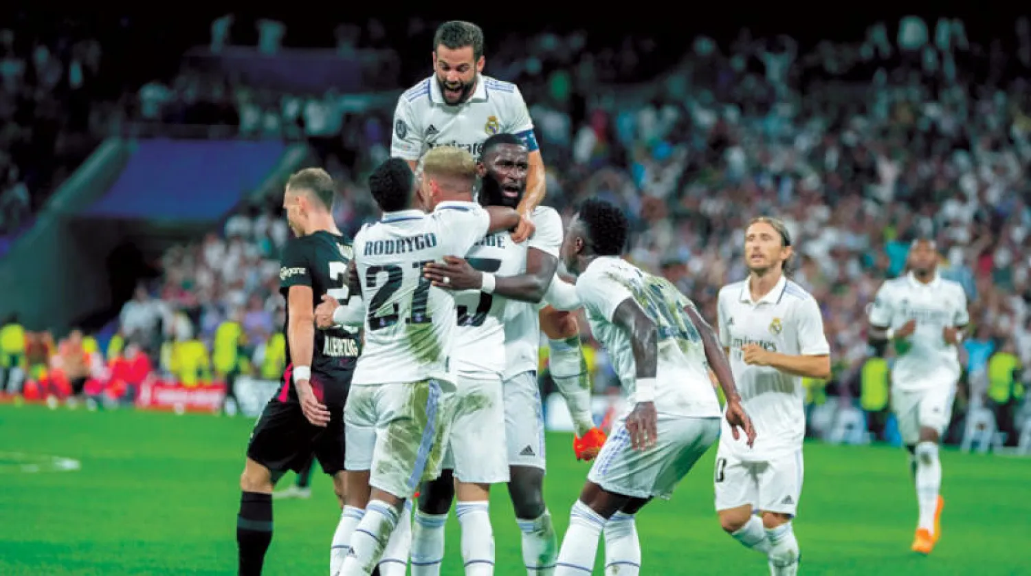 ريال مدريد يتطلع لمواصلة انطلاقته المحلية بعد تجاوز لايبزيغ الألماني في دوري الابطال (أ.ب)
