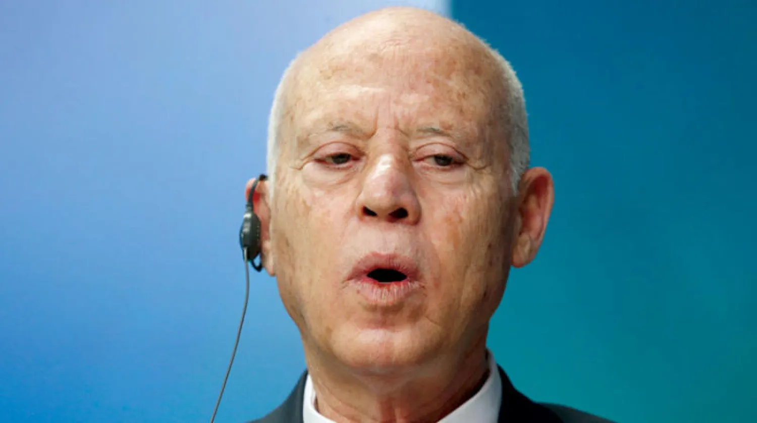 الرئيس التونسي قيس سعيد (أ.ب)