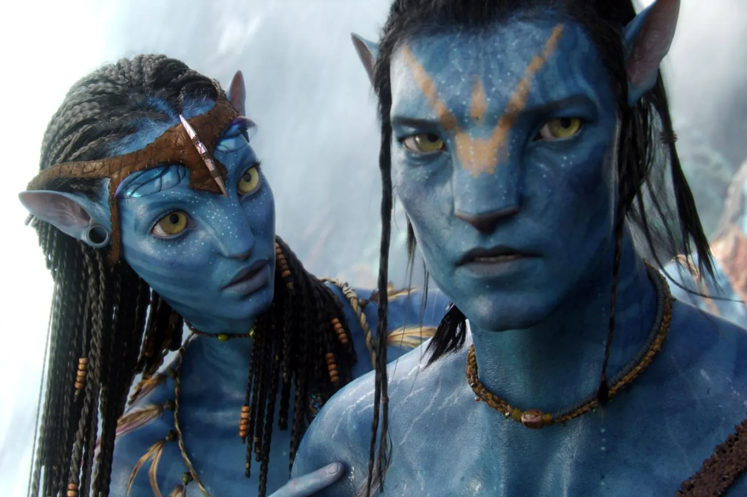 Avatar'ın başrollerinde Zoe Saldana ve Sam Worthington oynuyordu (20th Century Fox)

