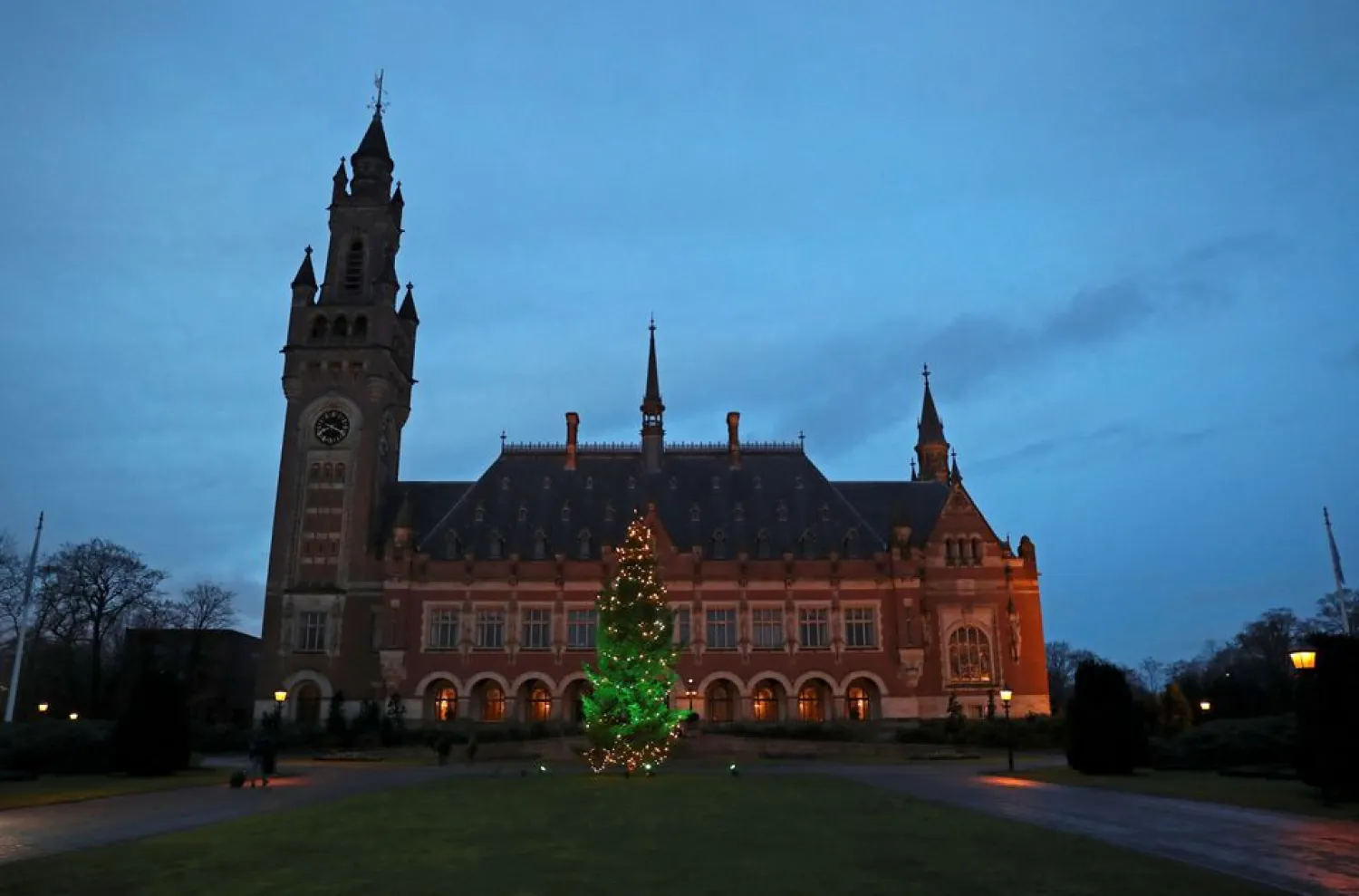 General view of the International Court of Justice (ICJ) in The Hague, Netherlands December 11, 2019. REUTERS/Yves Herman/File Photo