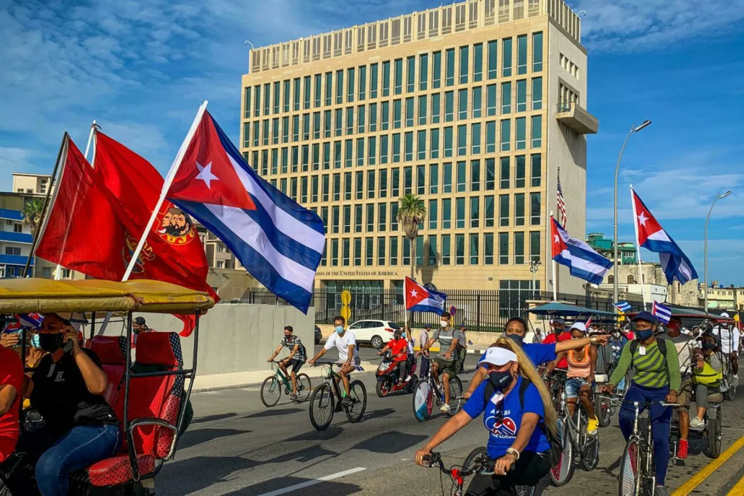 Havana Sendromu ilk kez 2016'da Küba'daki ABD Büyükelçiliğinde görülmüştü (AFP)

