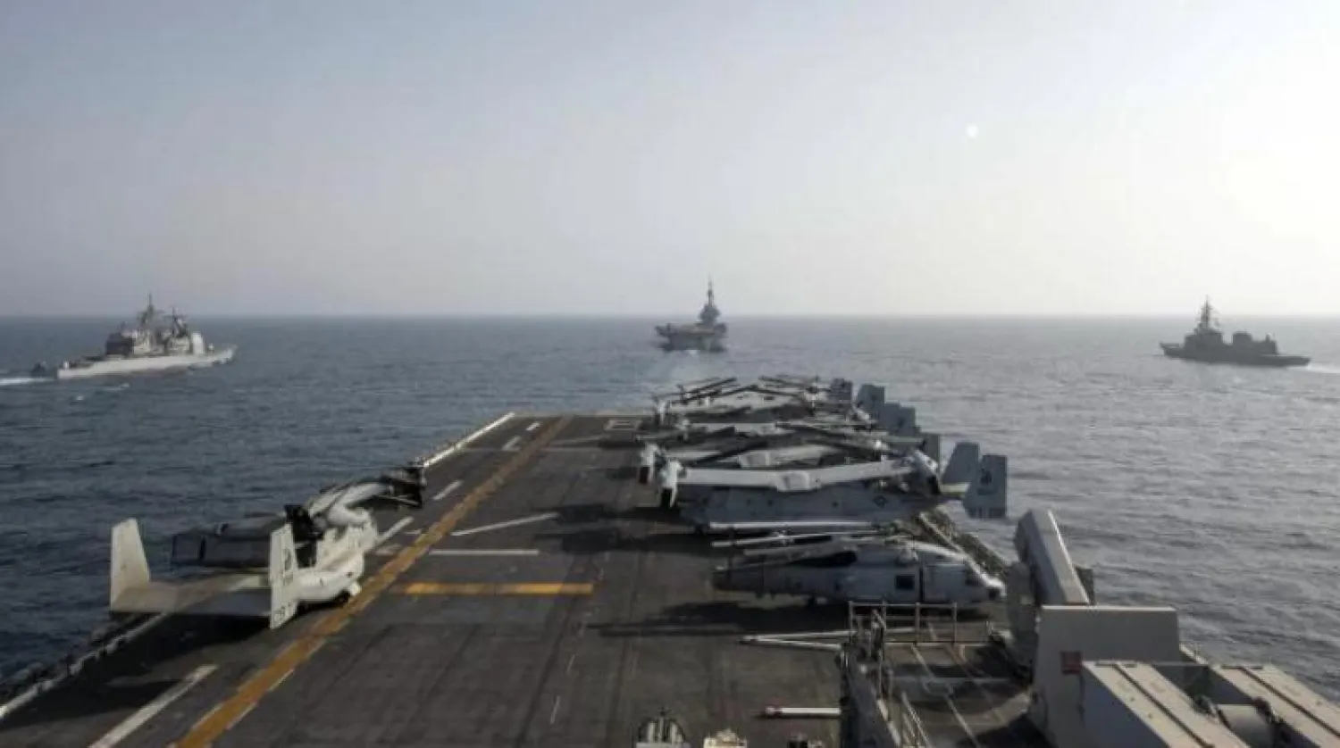 قطع بحرية أميركية (أرشيفية - أ.ب)