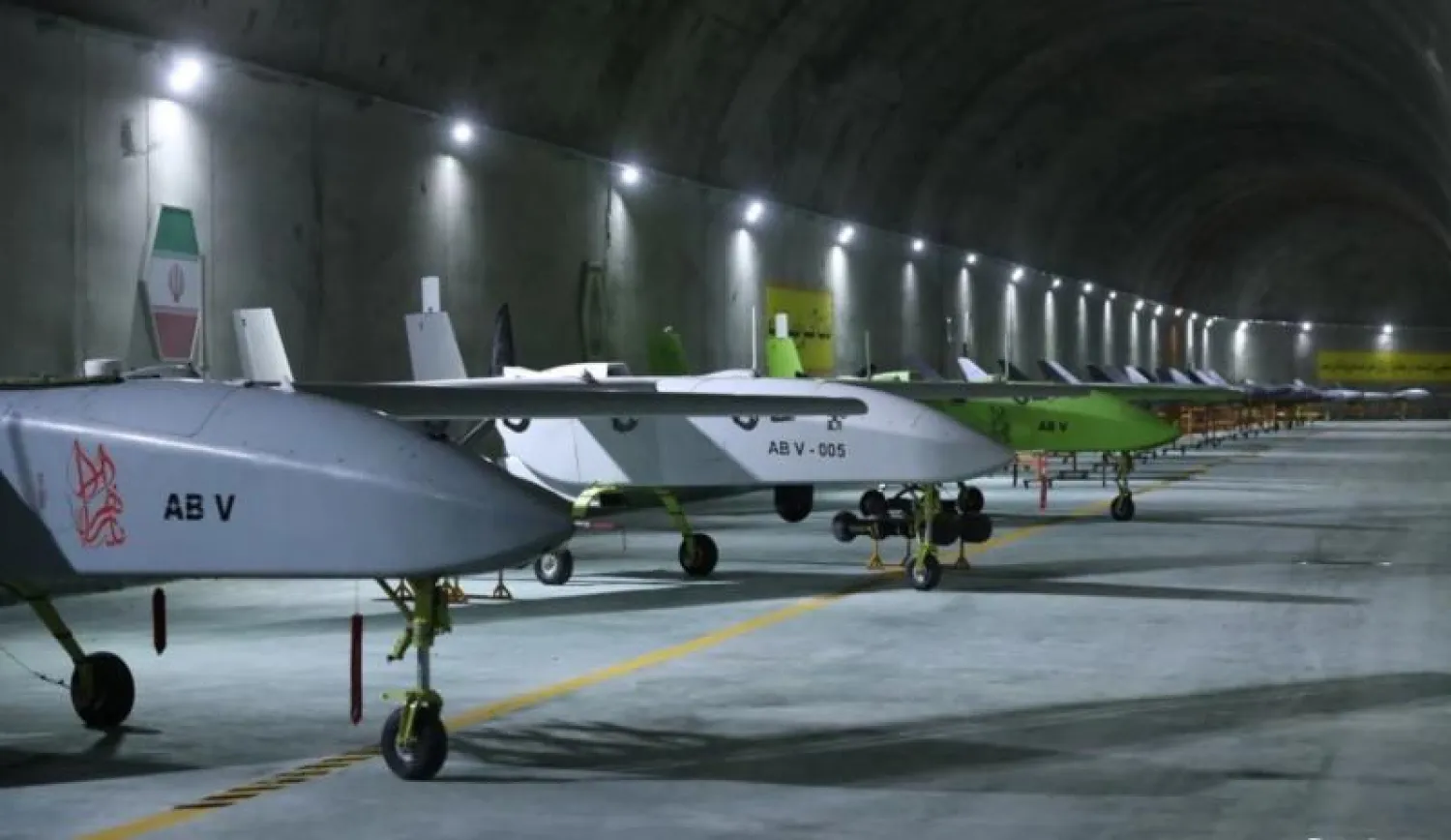 مسيرات إيرانية (رويترز)