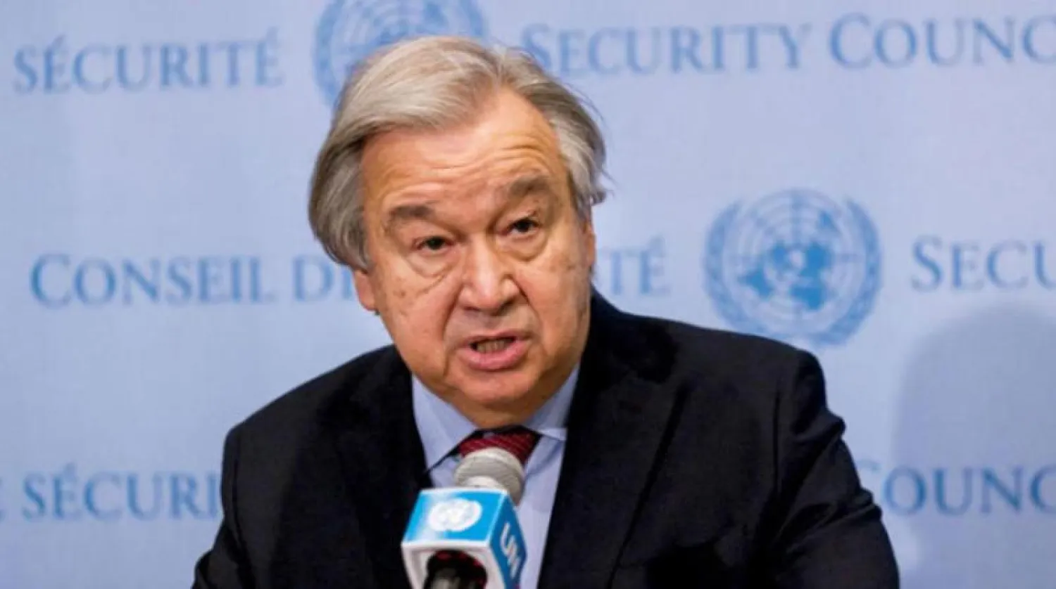 الأمين العام للأمم المتحدة أنطونيو غوتيريش