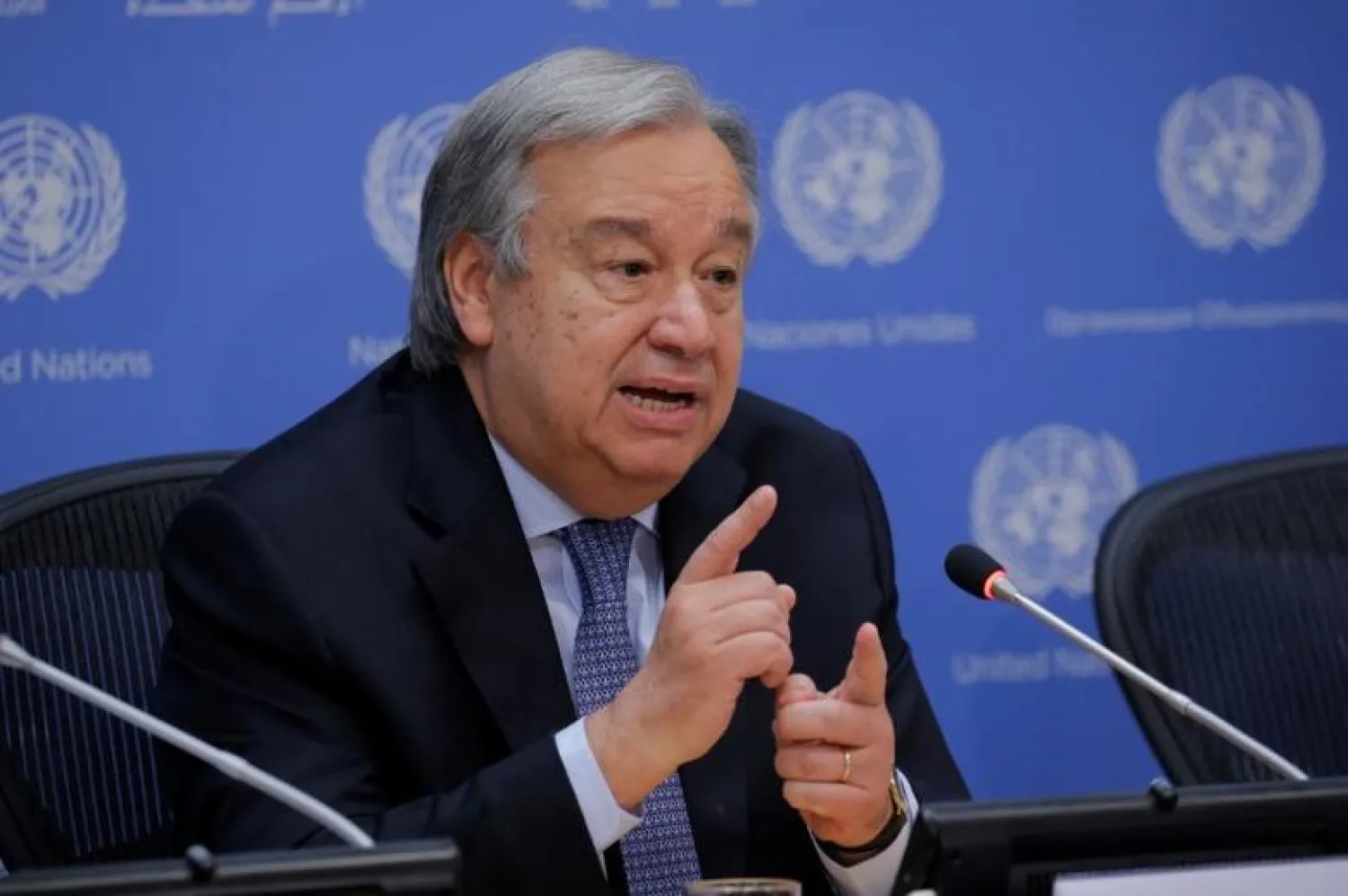 United Nations Secretary-General Antonio Guterres (Reuters)
