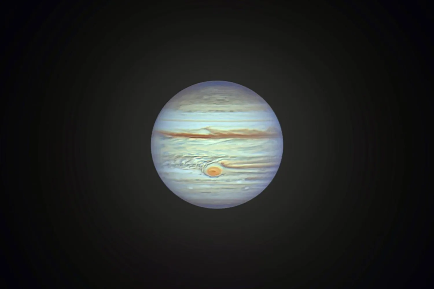 Andrew McCarthy, Güneş Sistemi'nin en büyük gezegeni Jüpiter'in binlerce fotoğrafını yazılım kullanarak birleştirdi (Twitter/@AJamesMcCarthy)

