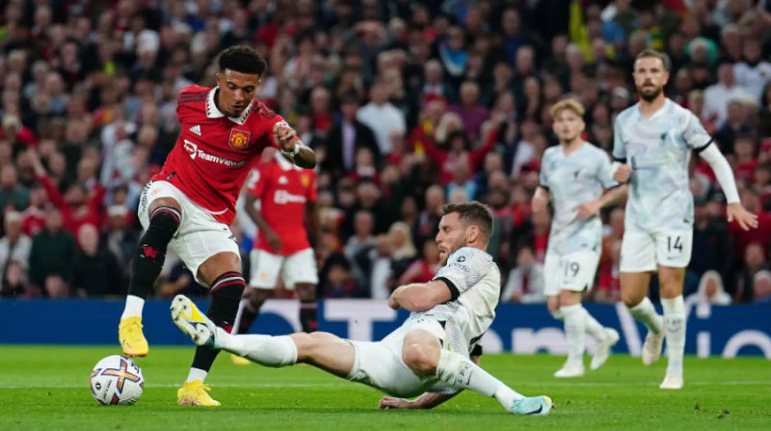 سانشو أصبح مصدر خطورة في يونايتد (د.ب.أ)