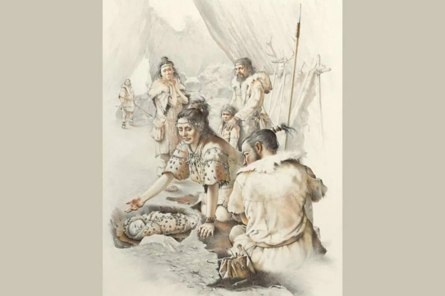 Bebek gömüldüğü sırada 40 ila 50 günlüktü (Mauro Cutrona)

