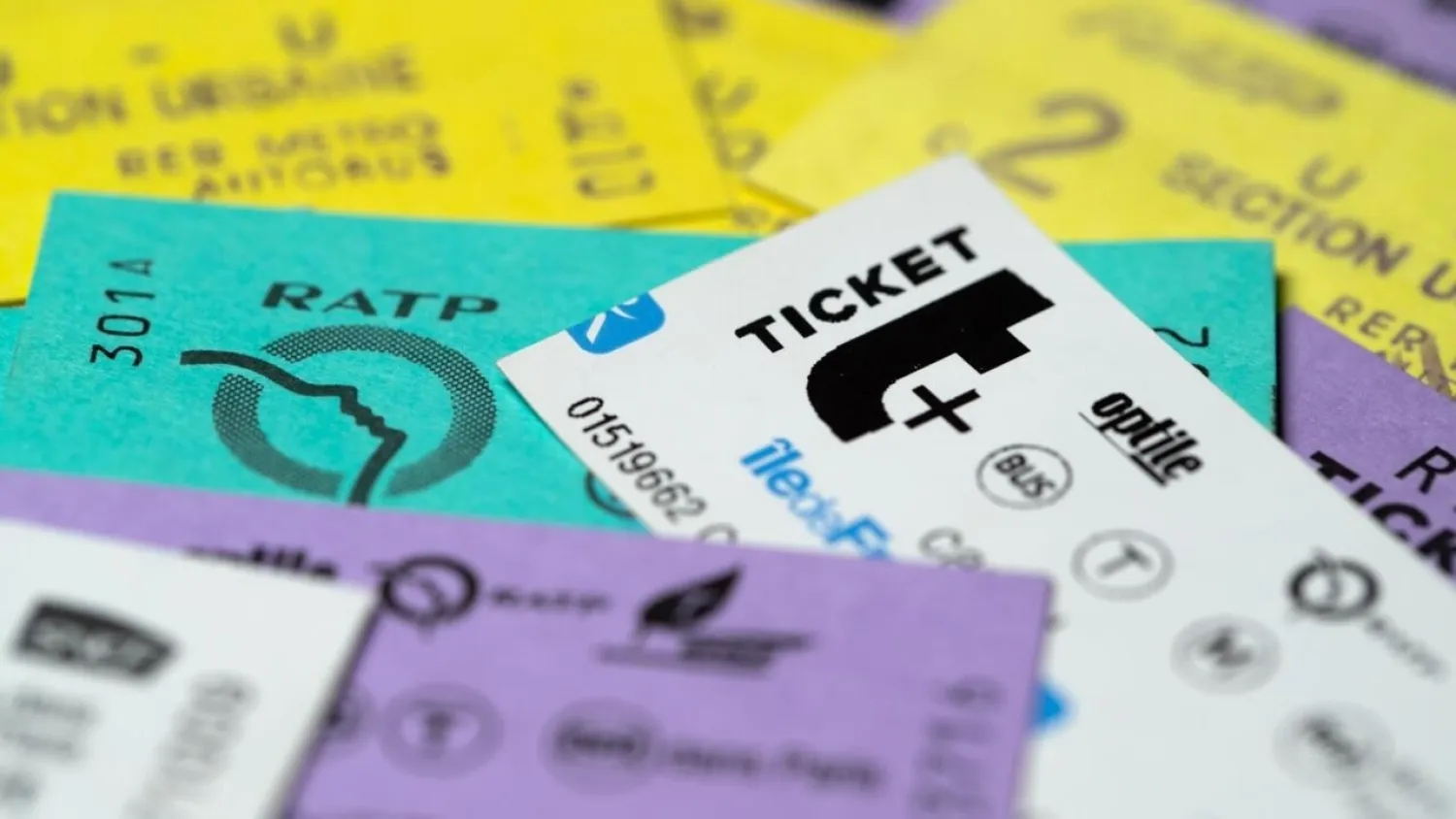 The metro ticket has had a colorful career JOEL SAGET AFP
