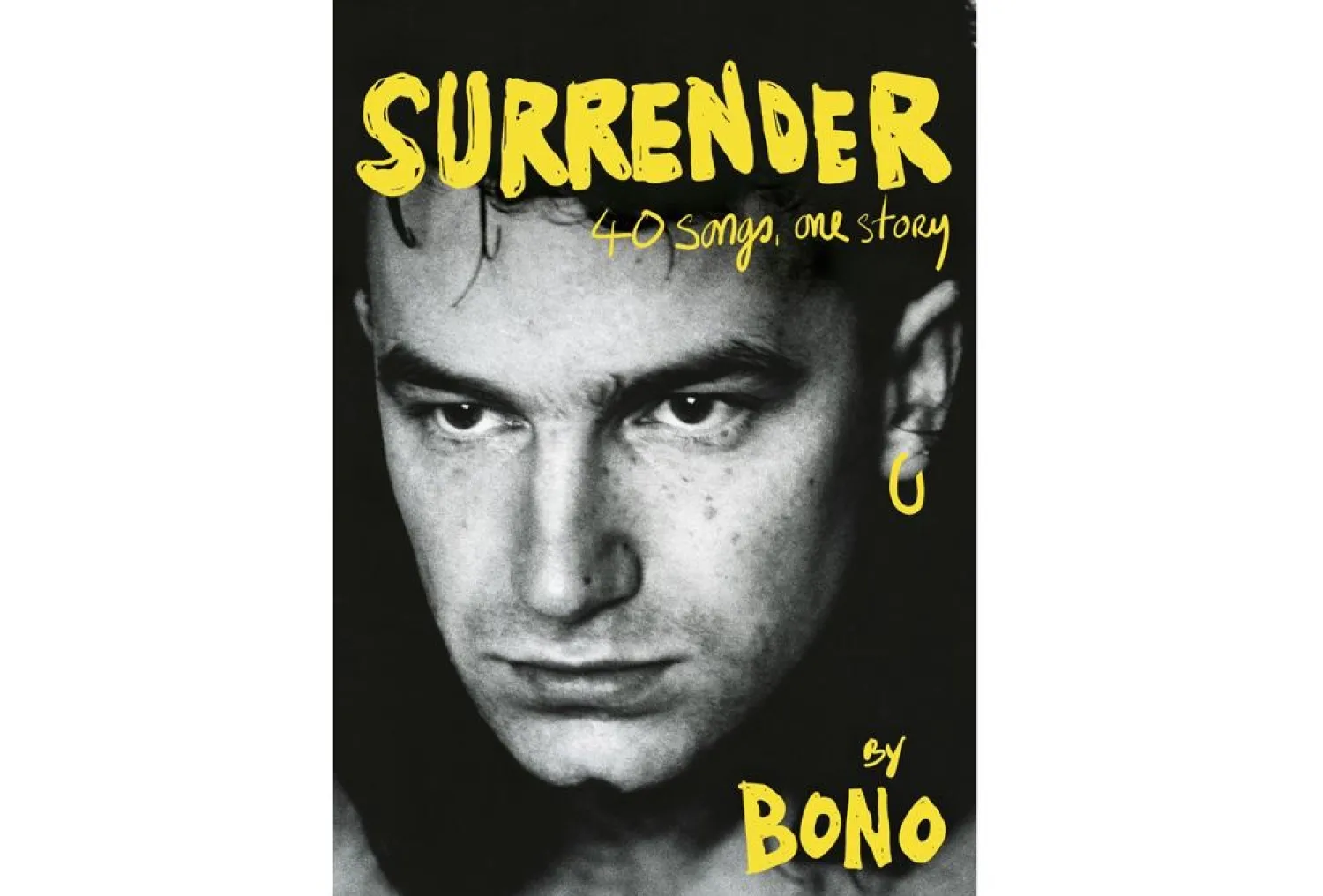 This cover image released by Knopf shows "Surrender: 40 Songs, One Story" by Bono. (Knopf via AP)