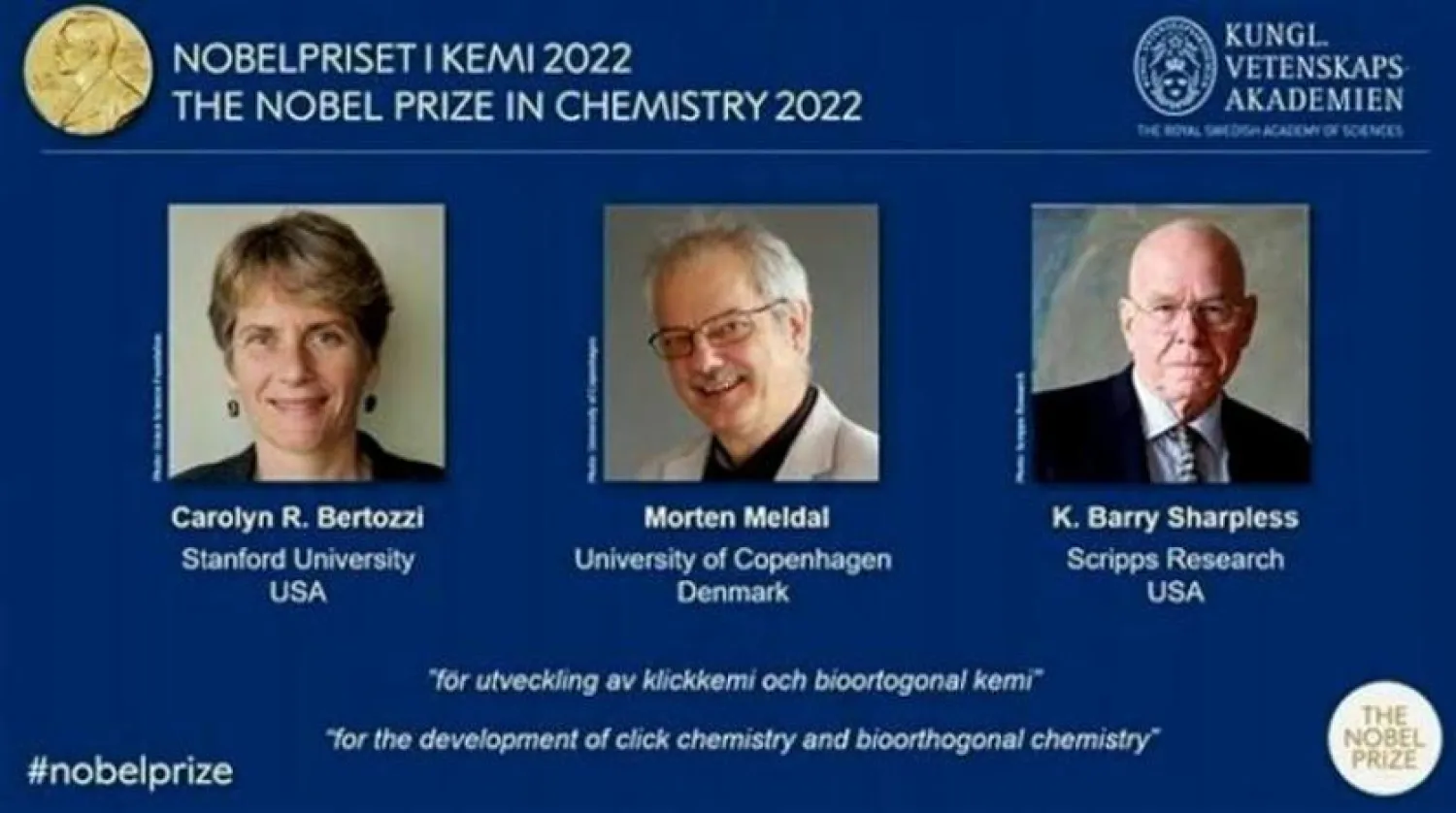 مالیکیولز کے امتزاج کی ایجاد پر کیمسٹری کا نوبل انعام