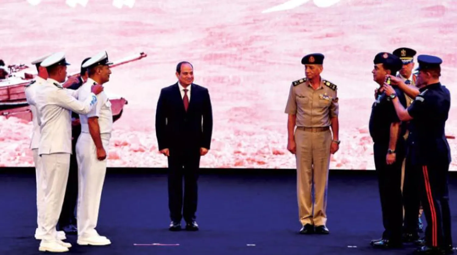 Mısır Cumhurbaşkanı Sisi, kültür sempozyumunda (Mısır Cumhurbaşkanlığı)