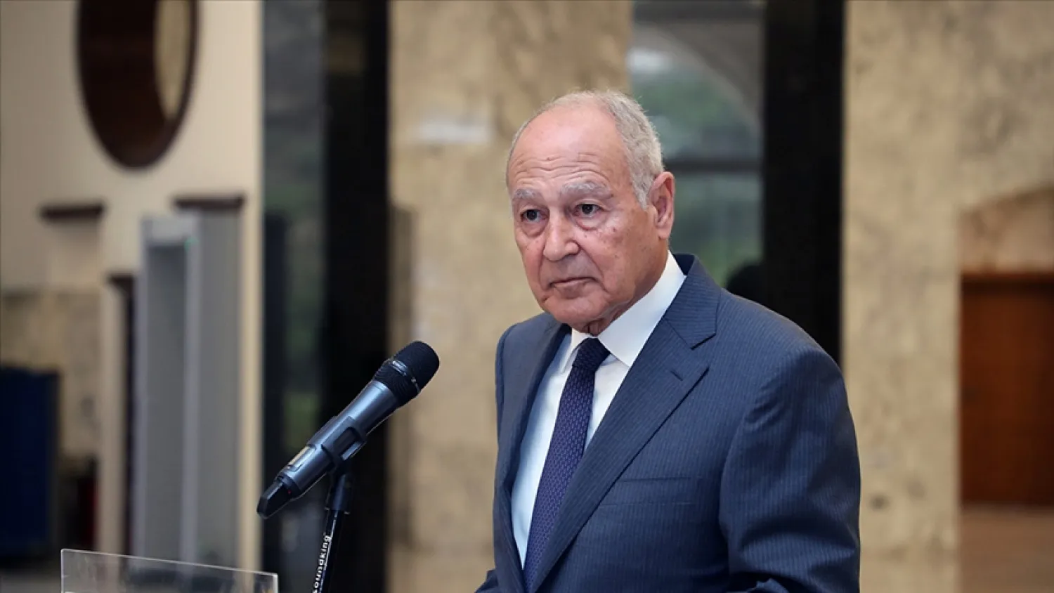 Arap Birliği Genel Sekreteri Ahmed Ebu Gayt (AA)