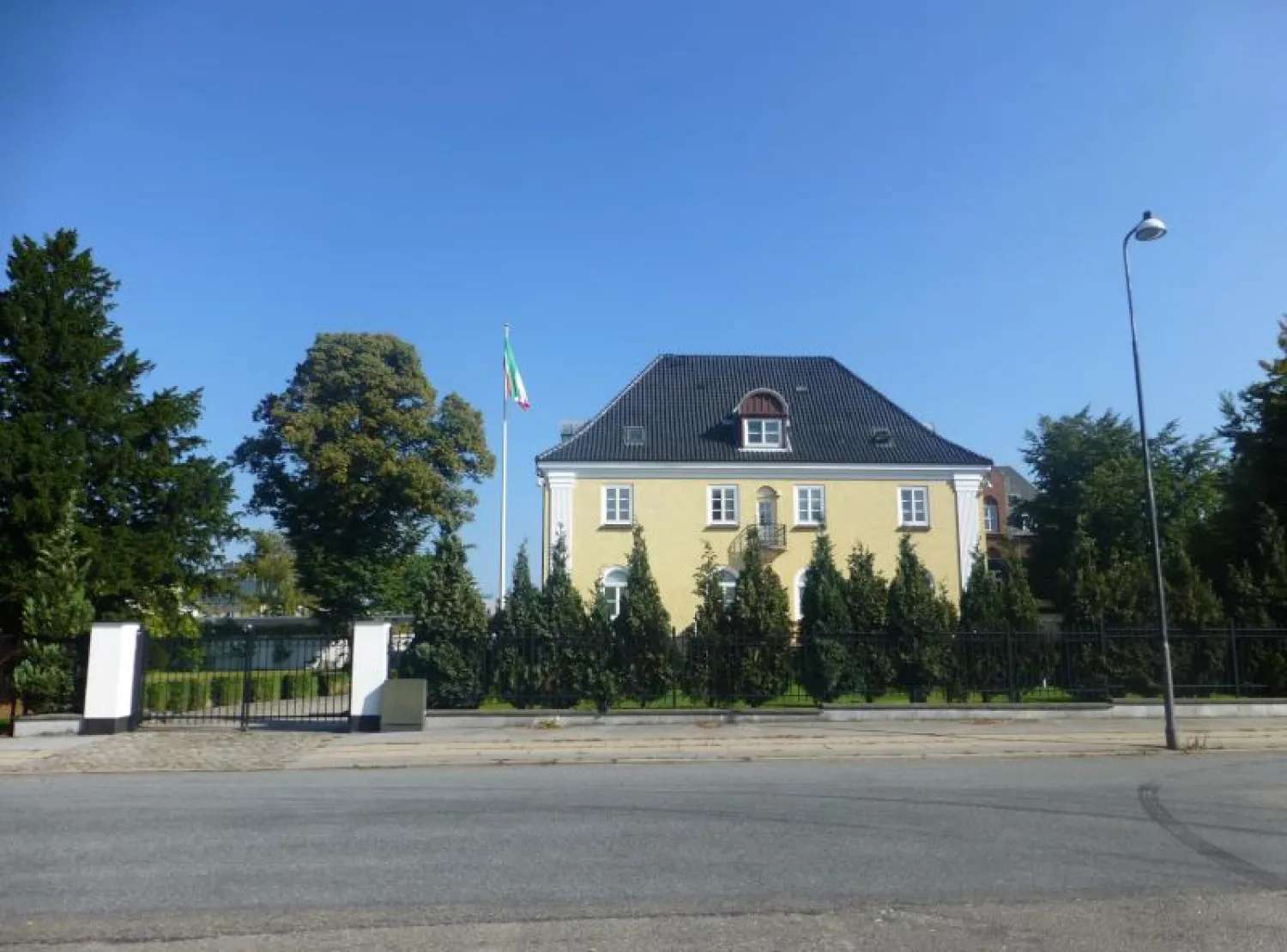 السفارة الإيرانية في كوبنهاغن (أرشيفية)