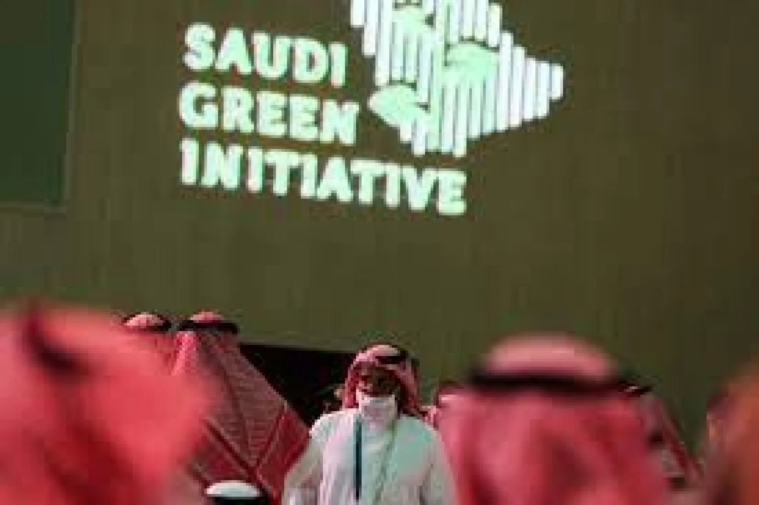  Participants attend the Saudi Green Initiative Forum to discuss efforts by the world's top oil exporter to tackle climate change, in Riyadh, Saudi Arabia, October 23, 2021. REUTERS/Ahmed Yosri/File Photo